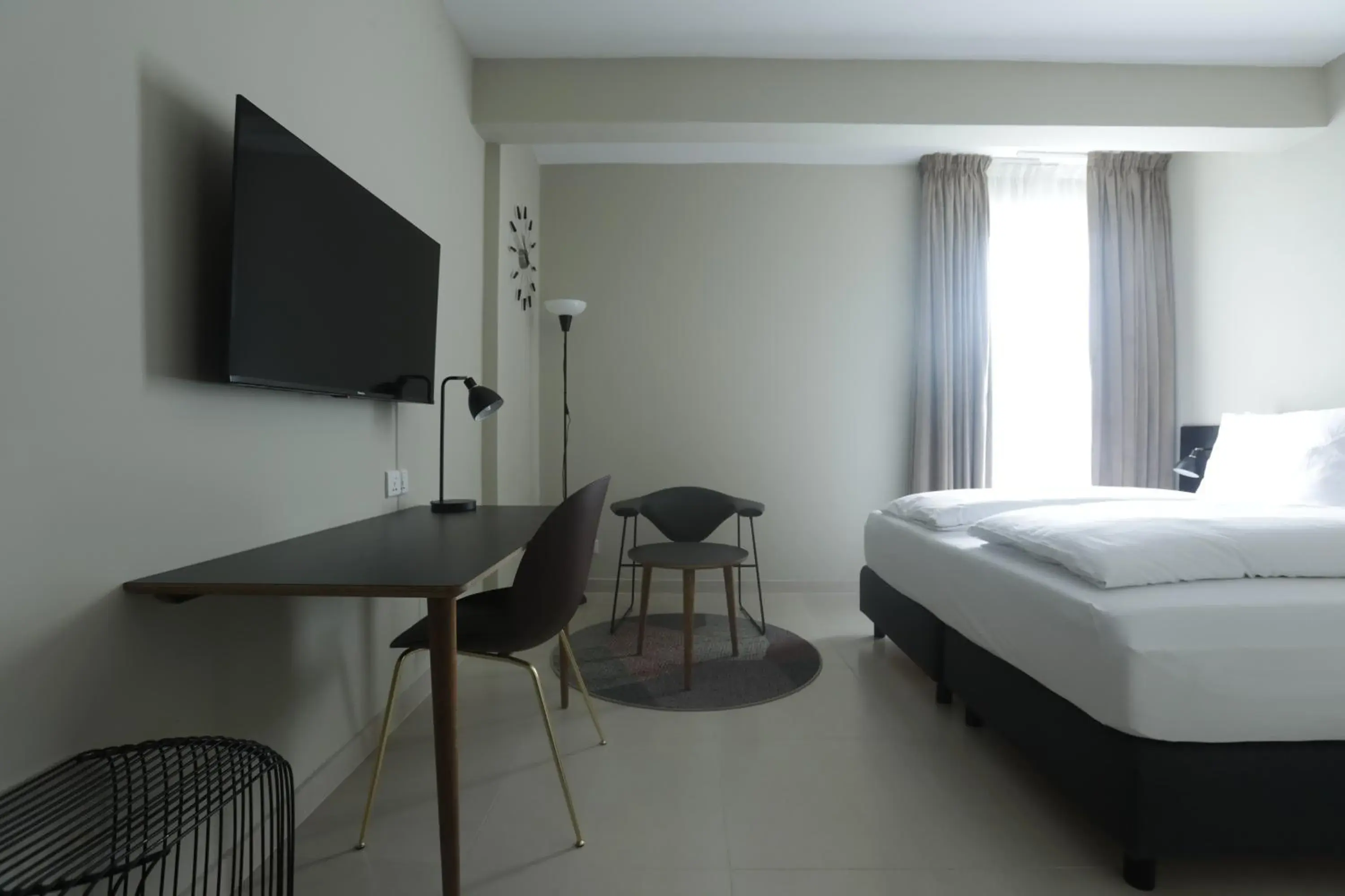 View (from property/room), Bed in Nordic Hotel Lagos View (from property/room), Bed in Nordic Hotel Lagos