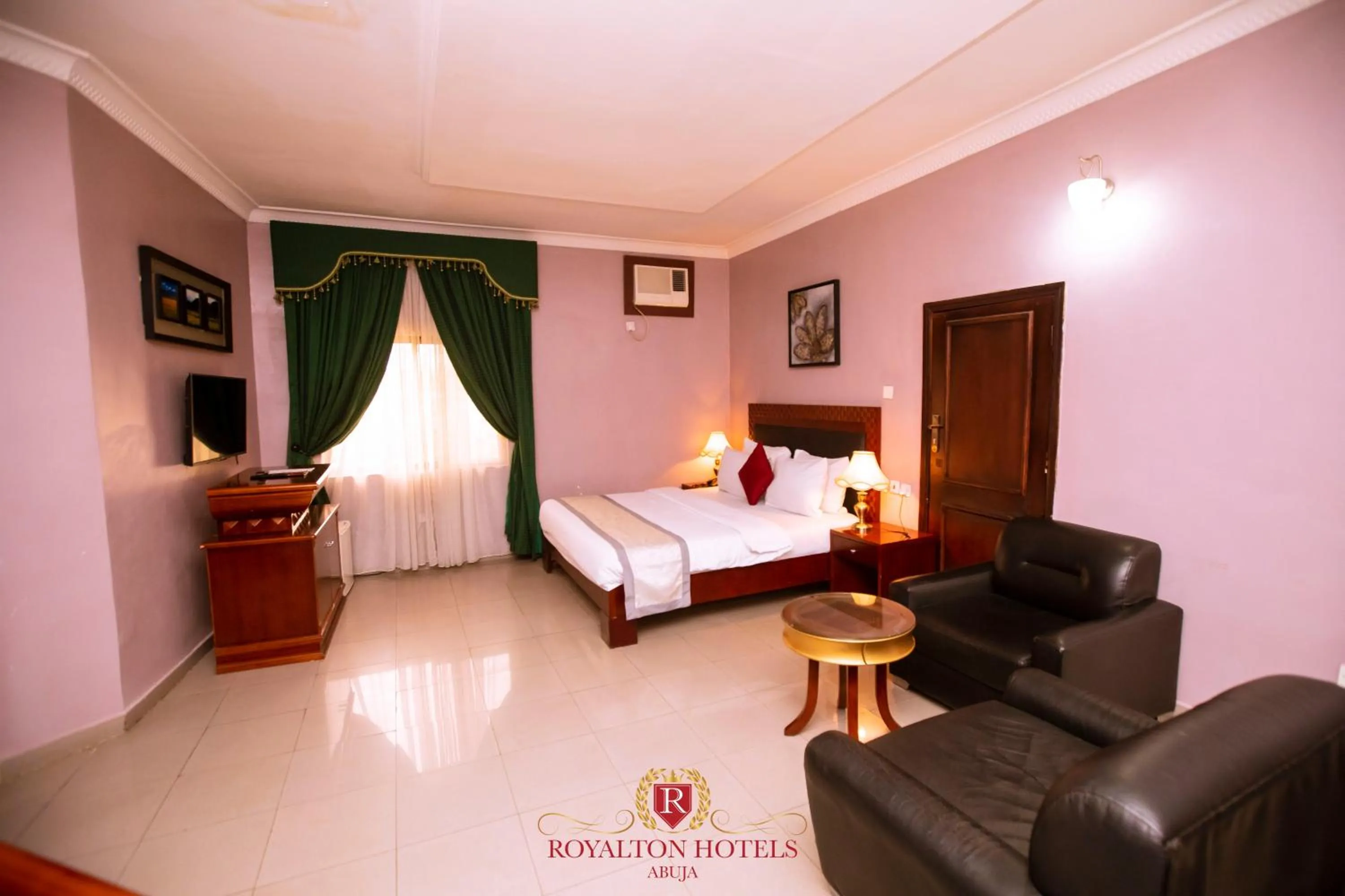 Bed in Royalton Hotels Abuja