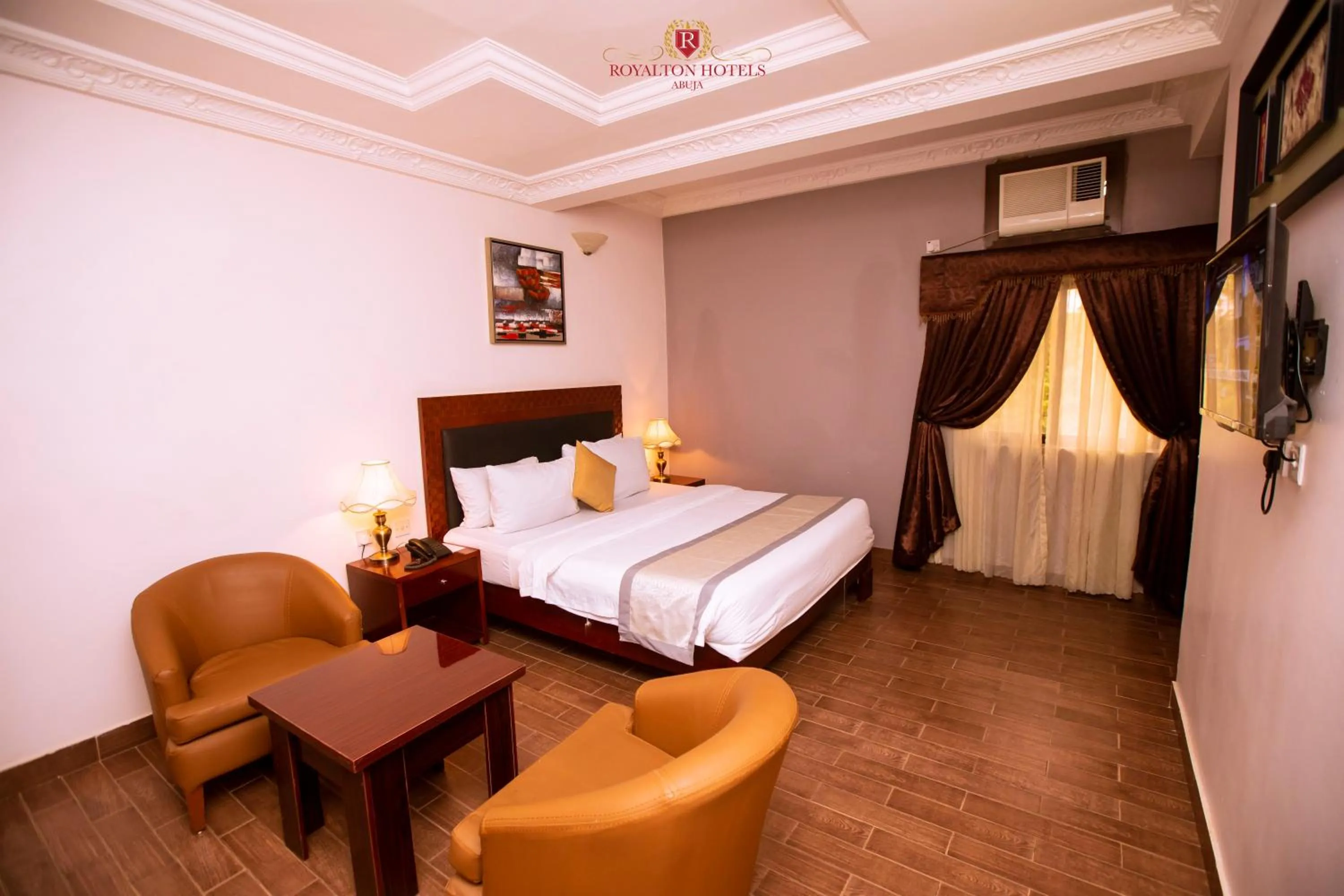 Bed in Royalton Hotels Abuja
