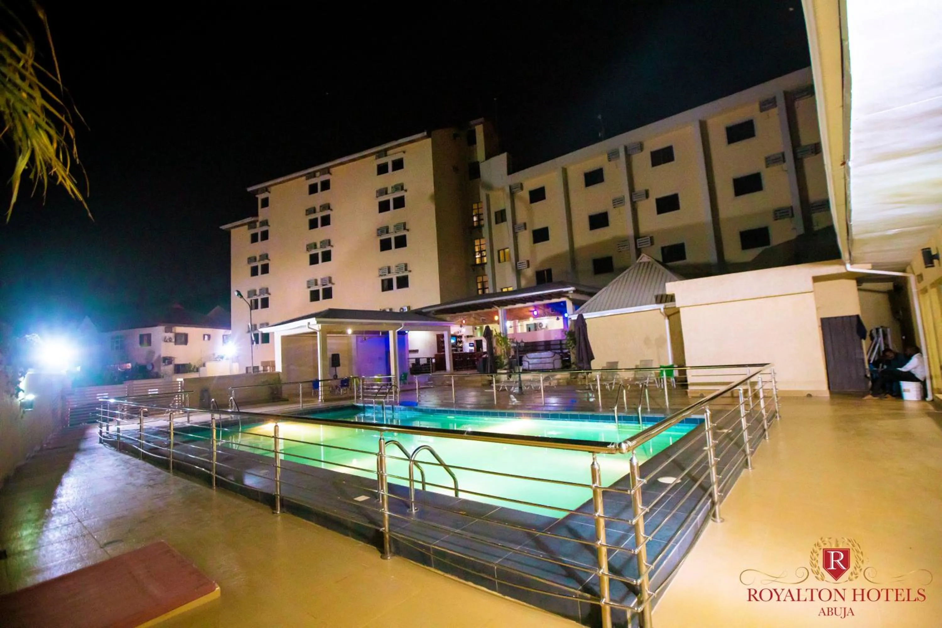 Swimming pool in Royalton Hotels Abuja