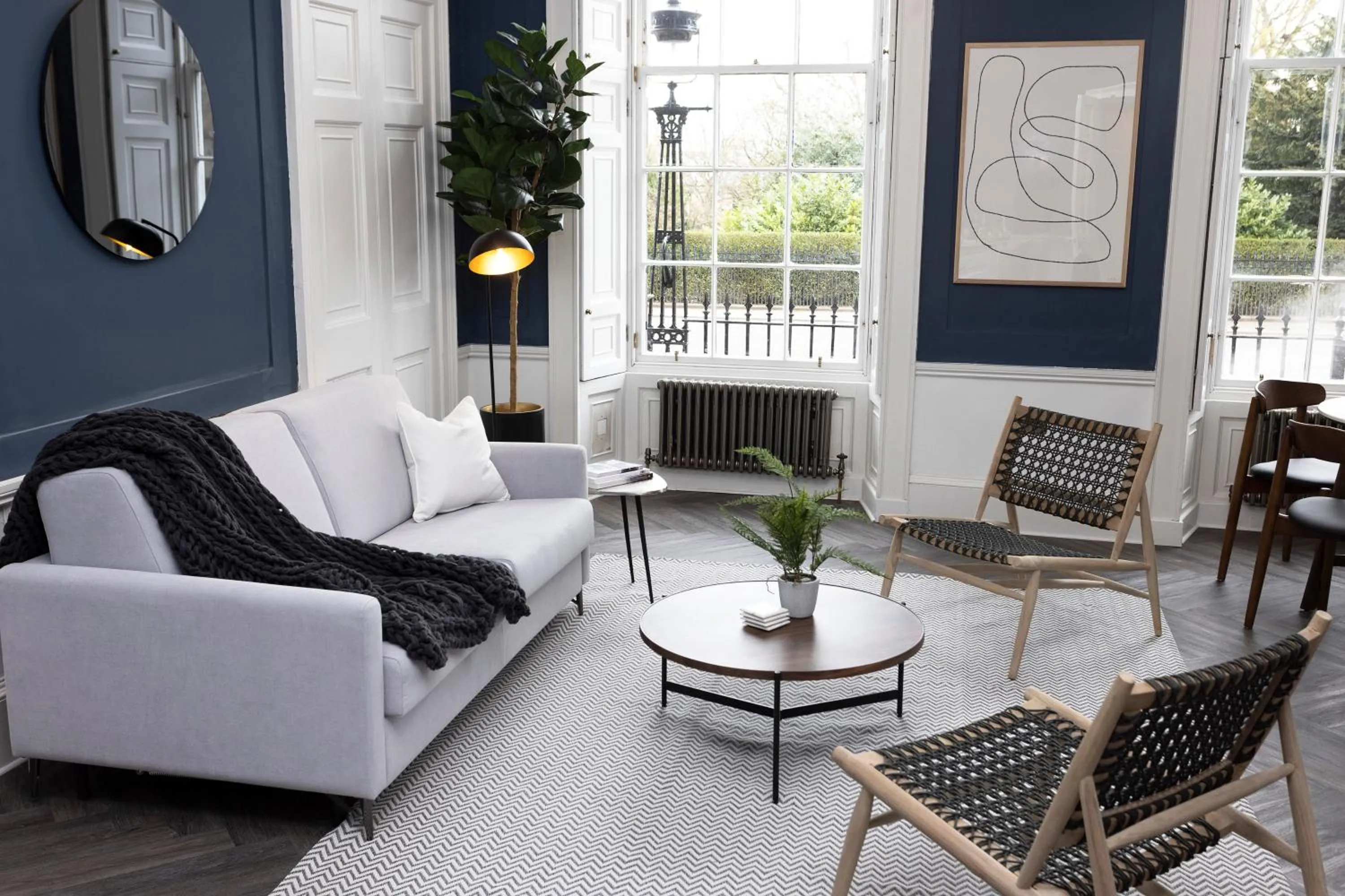 Living room in 29 Queen Street Aparthotel