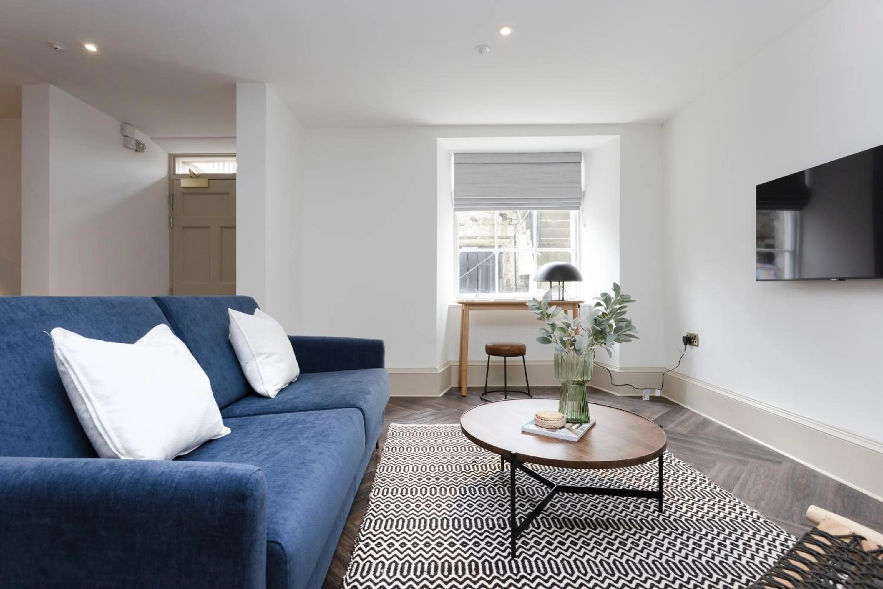 Seating area in 29 Queen Street Aparthotel