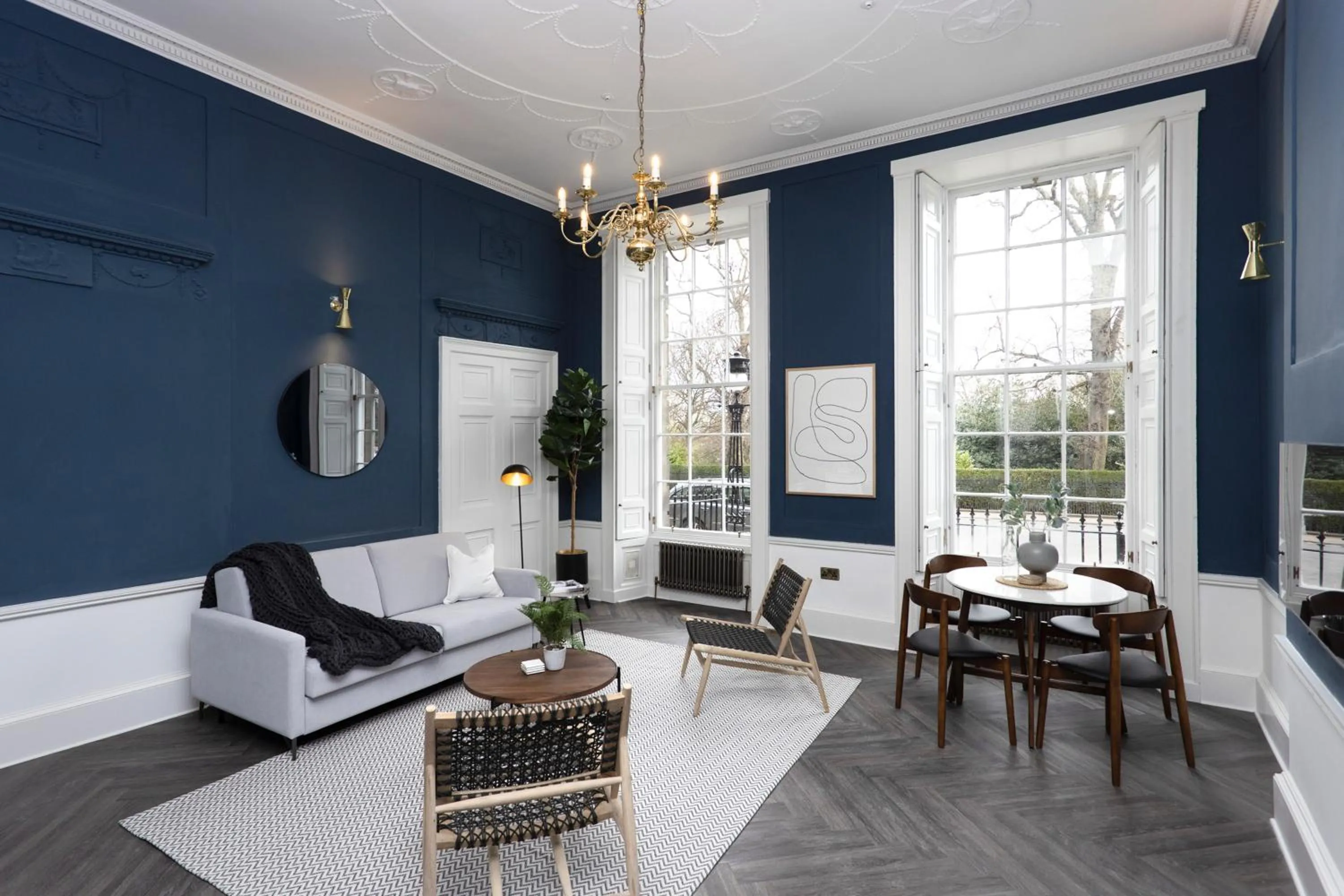 Living room in 29 Queen Street Aparthotel