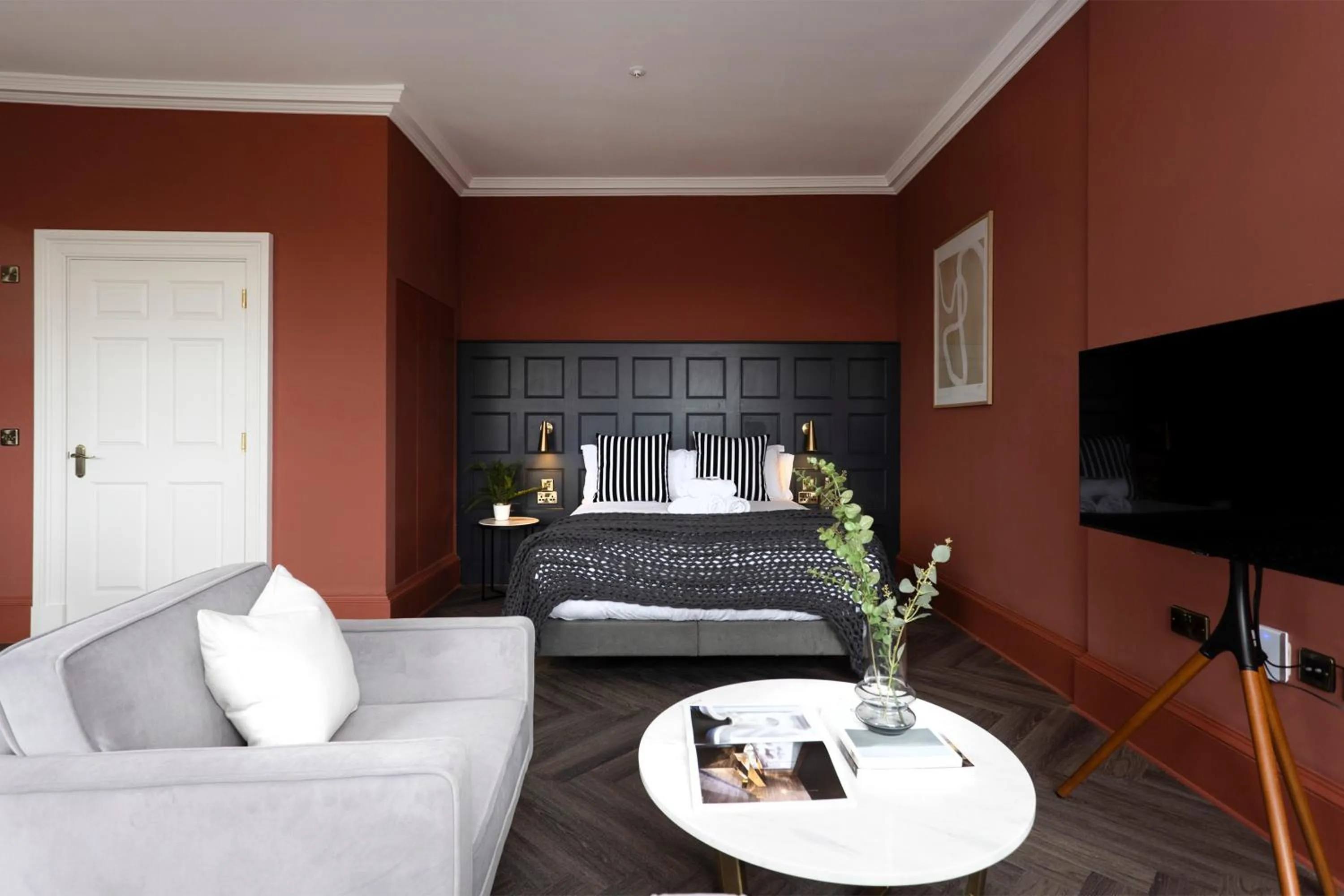 Living room in 29 Queen Street Aparthotel