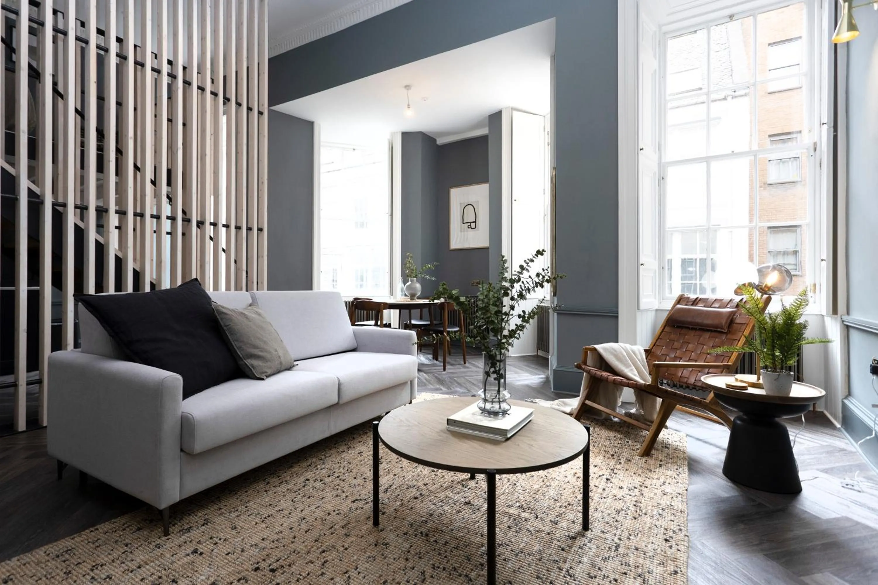 Living room in 29 Queen Street Aparthotel