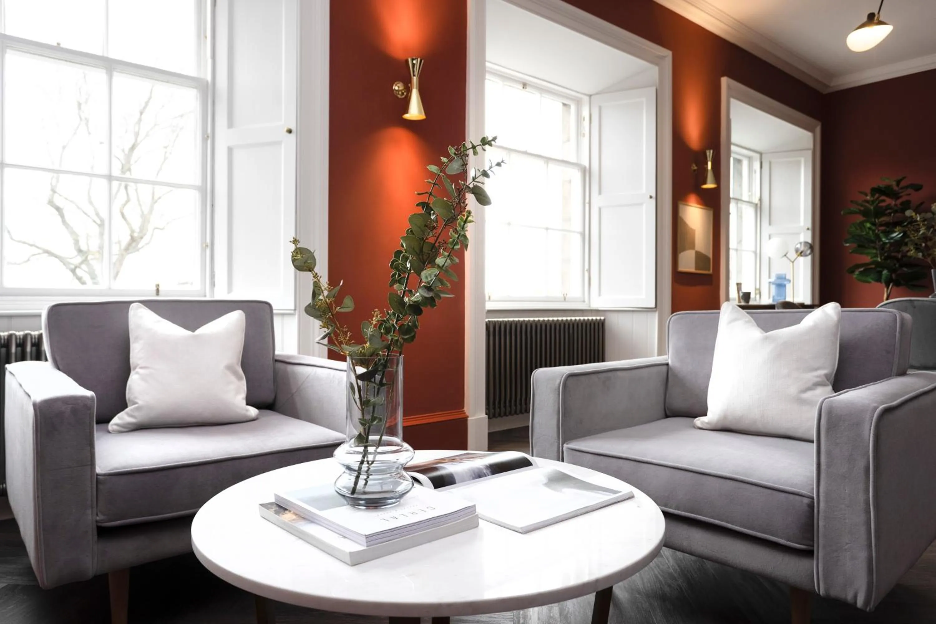 Living room in 29 Queen Street Aparthotel