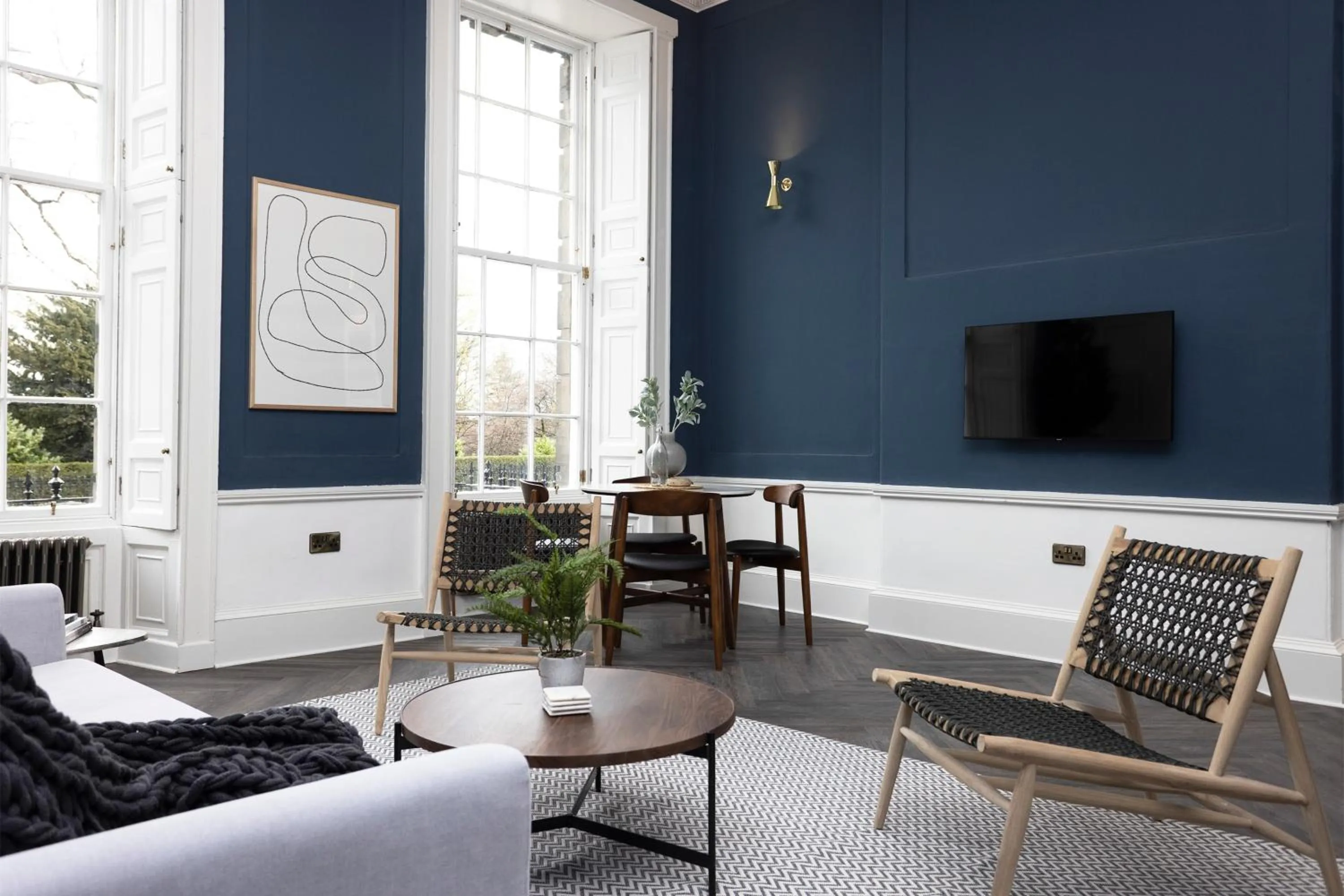 Living room in 29 Queen Street Aparthotel