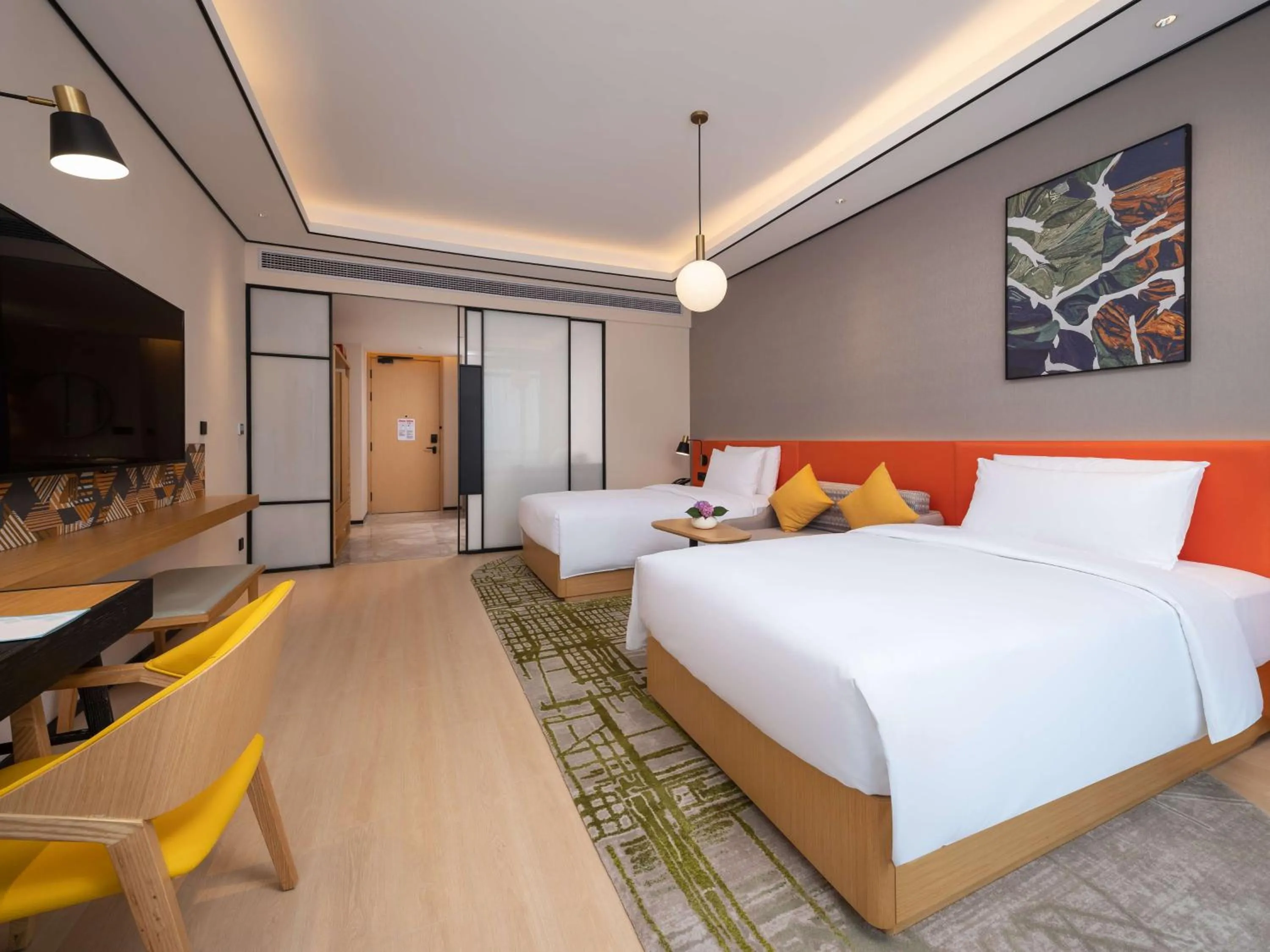Bedroom, Bed in Hilton Garden Inn Nanchang