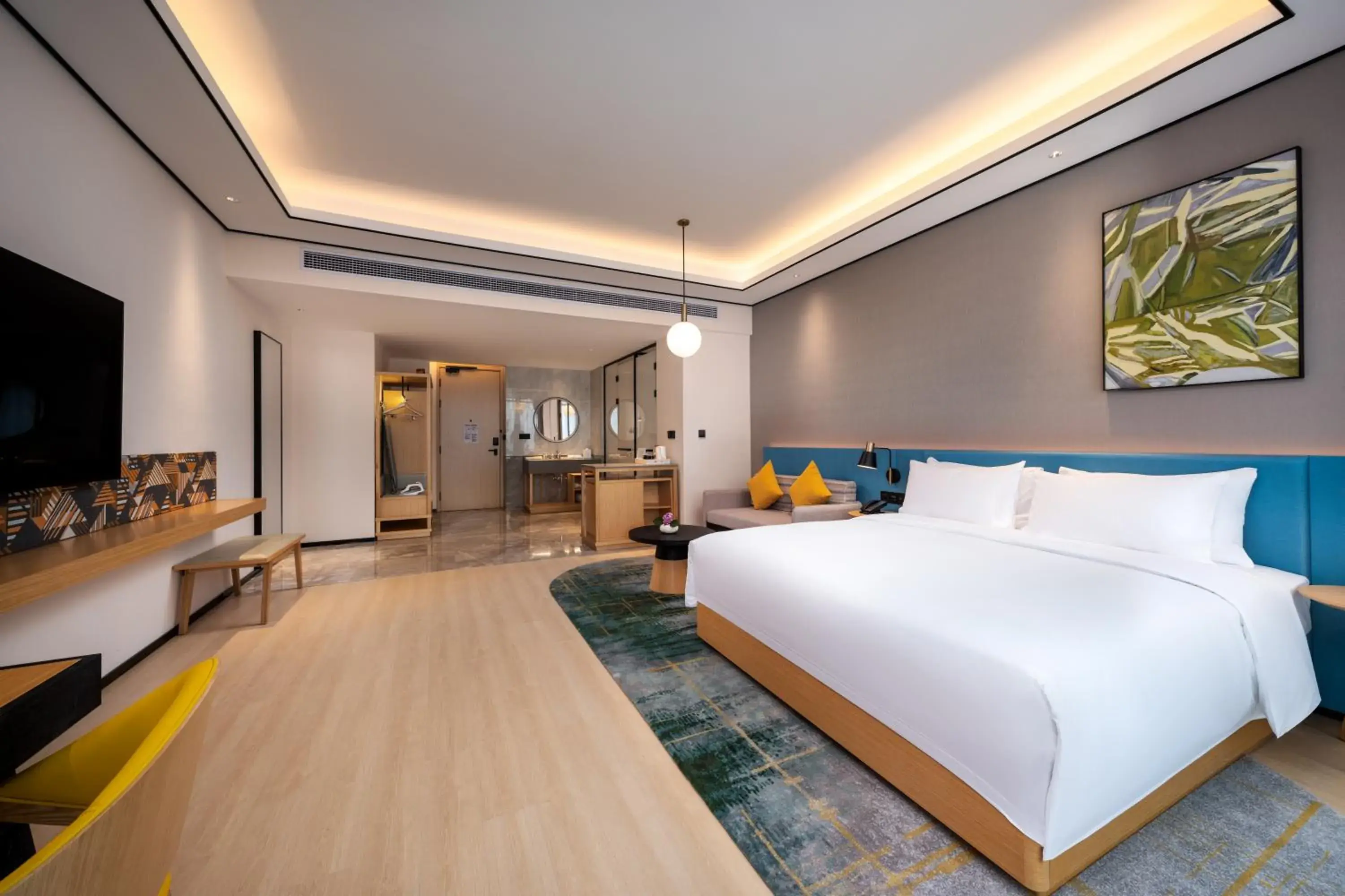 King Guest Room in Hilton Garden Inn Nanchang King Guest Room in Hilton Garden Inn Nanchang