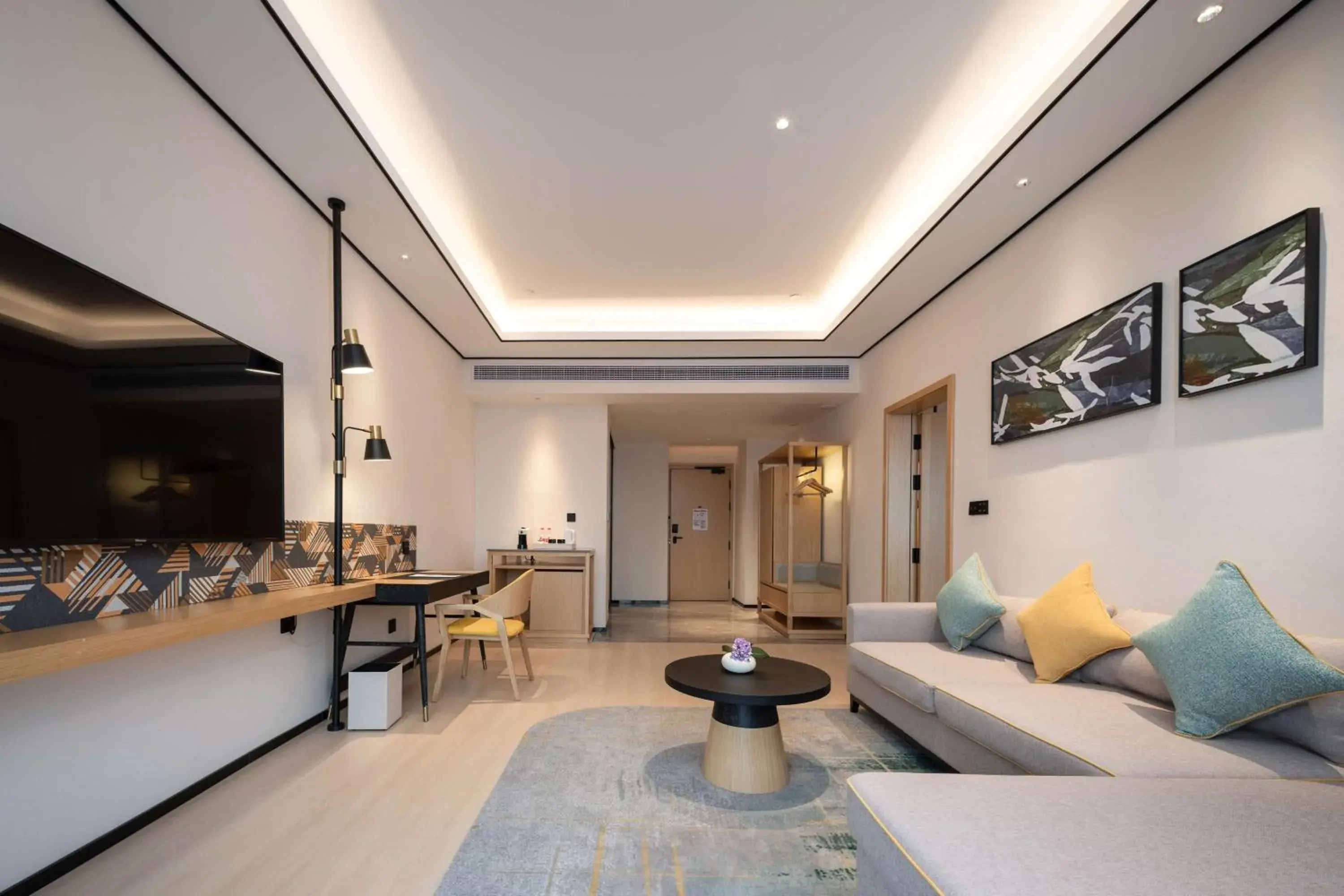 Bedroom in Hilton Garden Inn Nanchang Bedroom in Hilton Garden Inn Nanchang