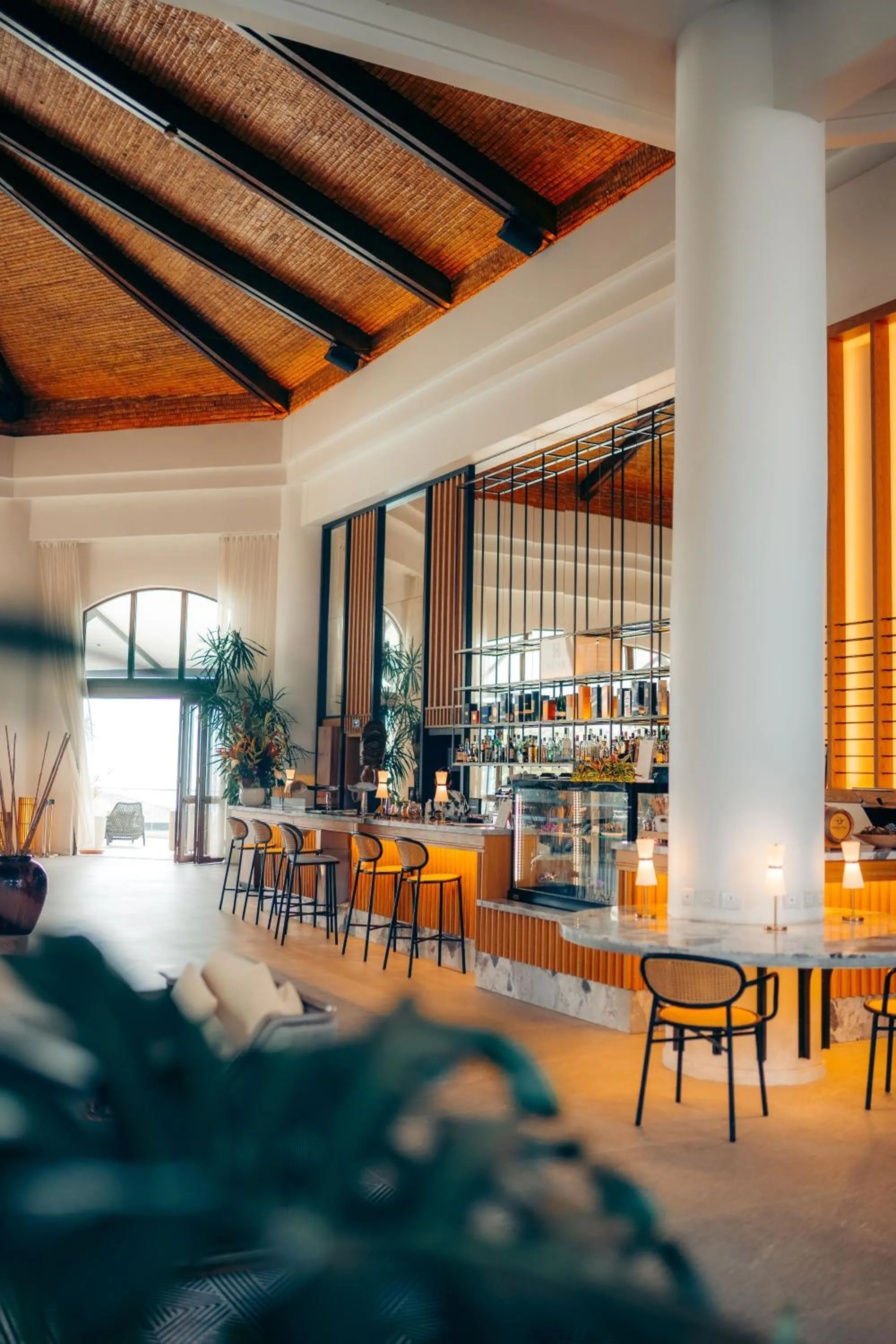 Lounge or bar in Hilton Hotel Tahiti