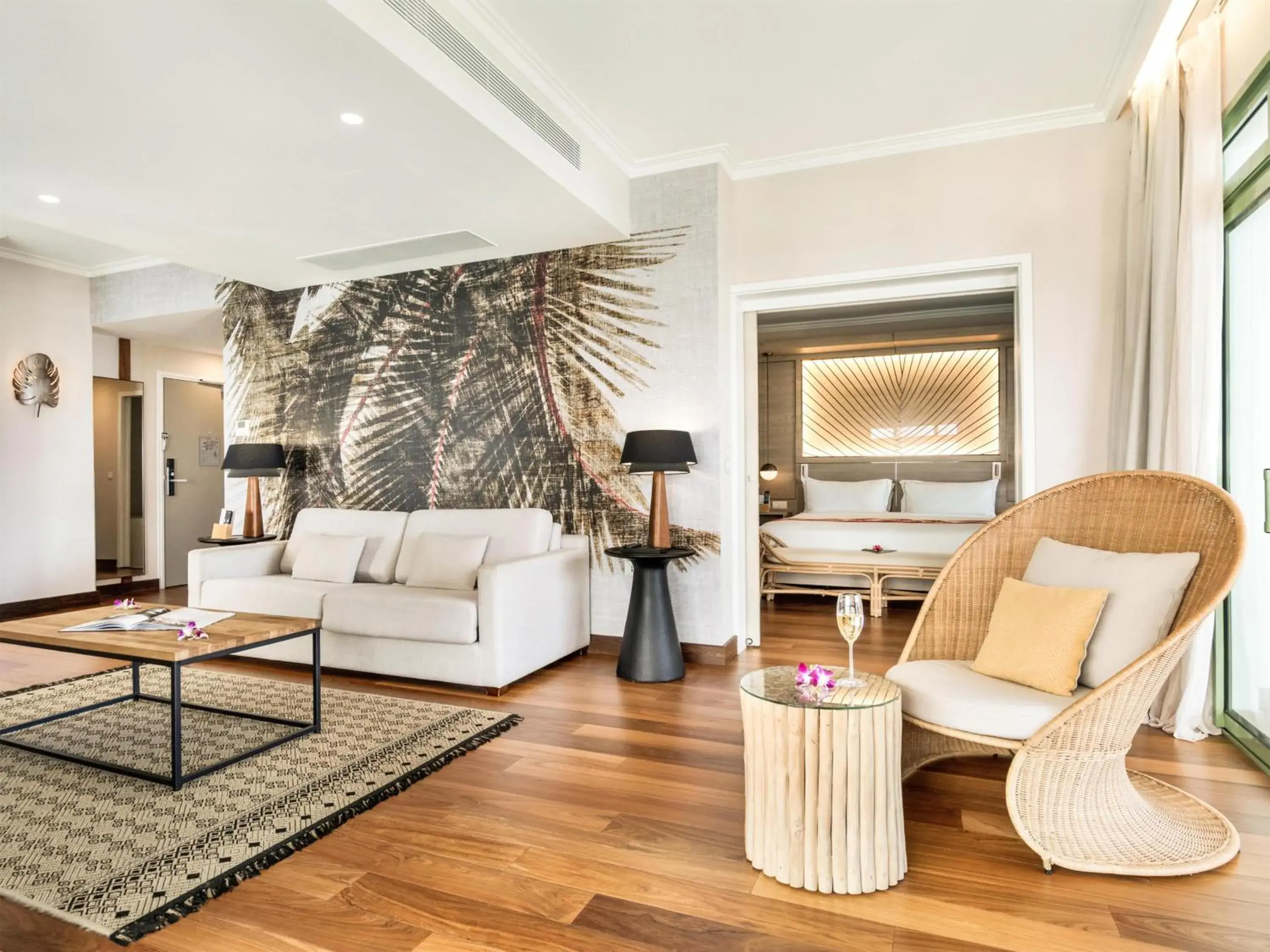 Living room in Hilton Hotel Tahiti Living room in Hilton Hotel Tahiti