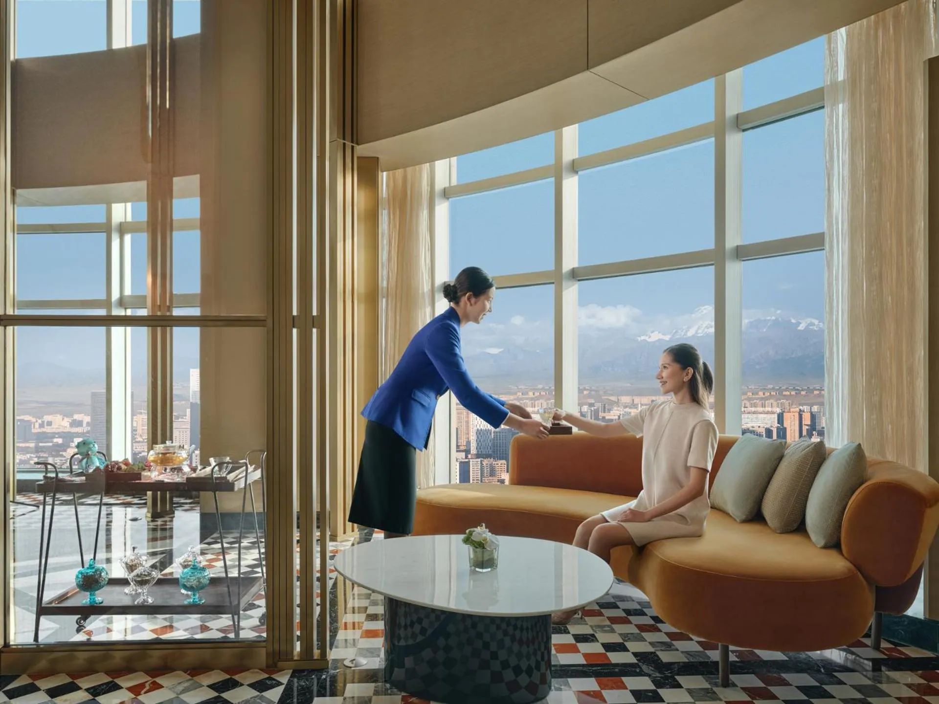 Lobby or reception in Conrad Urumqi