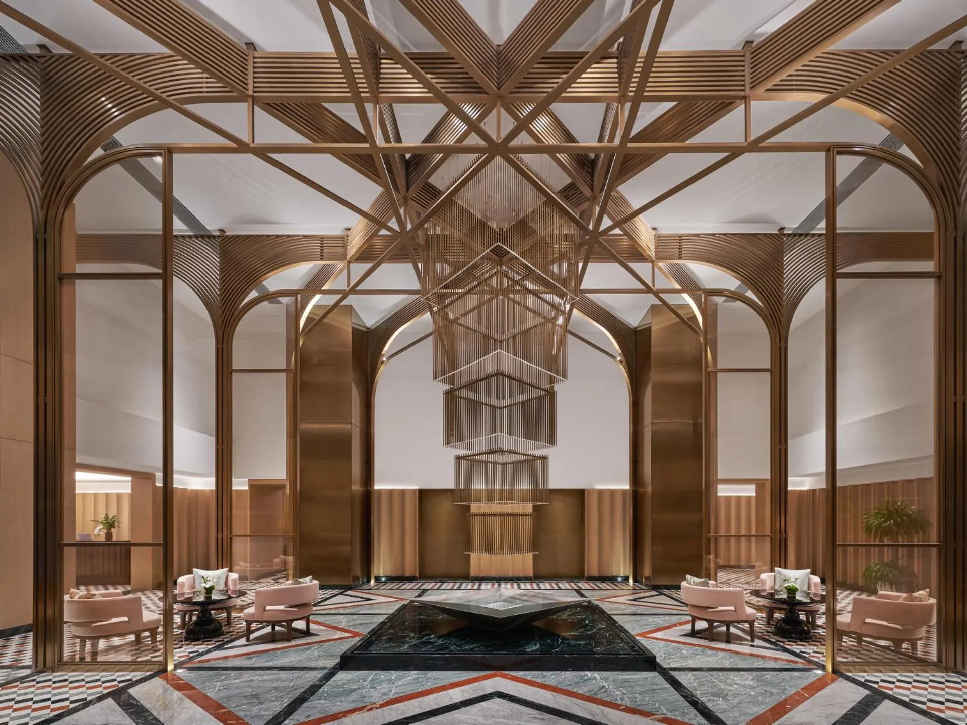 Lobby or reception in Conrad Urumqi