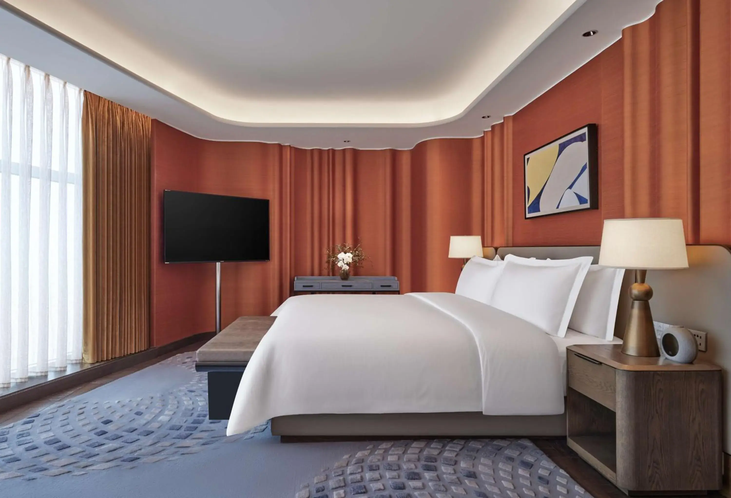 Bed in Conrad Urumqi Bed in Conrad Urumqi