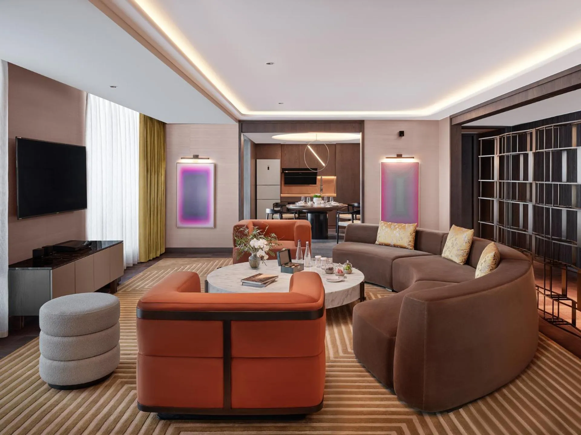 Communal lounge/ TV room in Conrad Urumqi