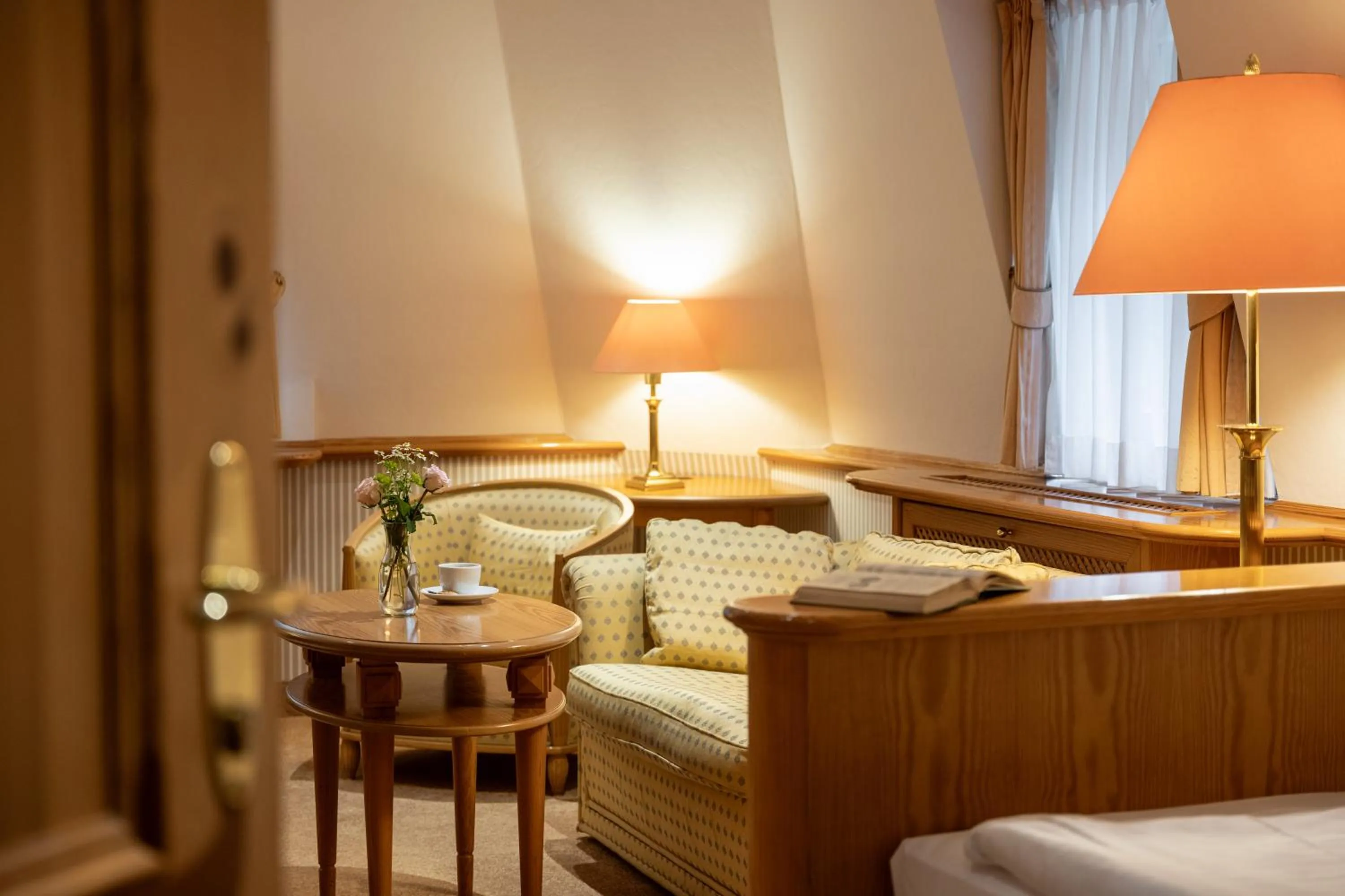 Photo of the whole room, Bed in Waldhaus Reinbek