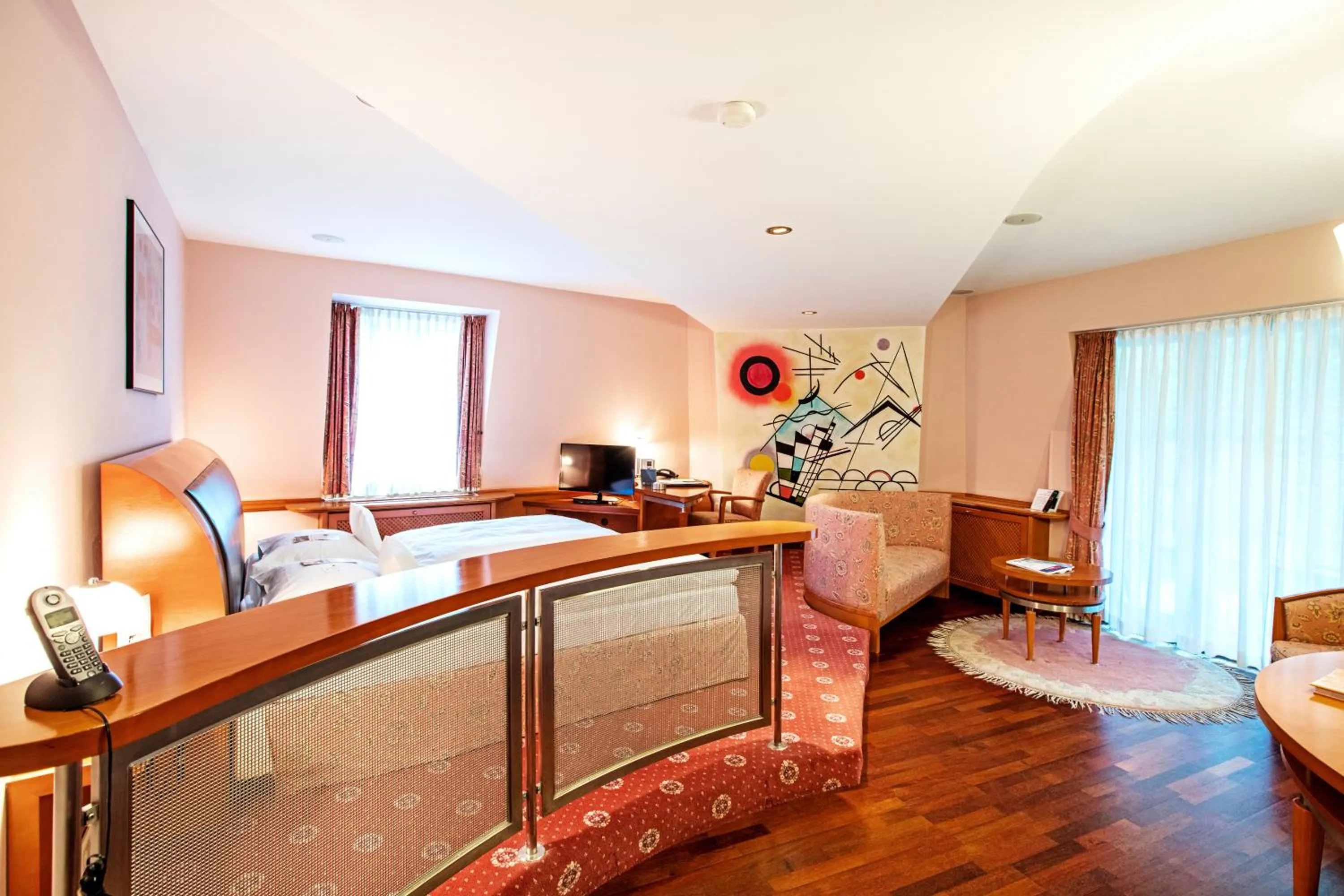 Photo of the whole room, Bed in Waldhaus Reinbek