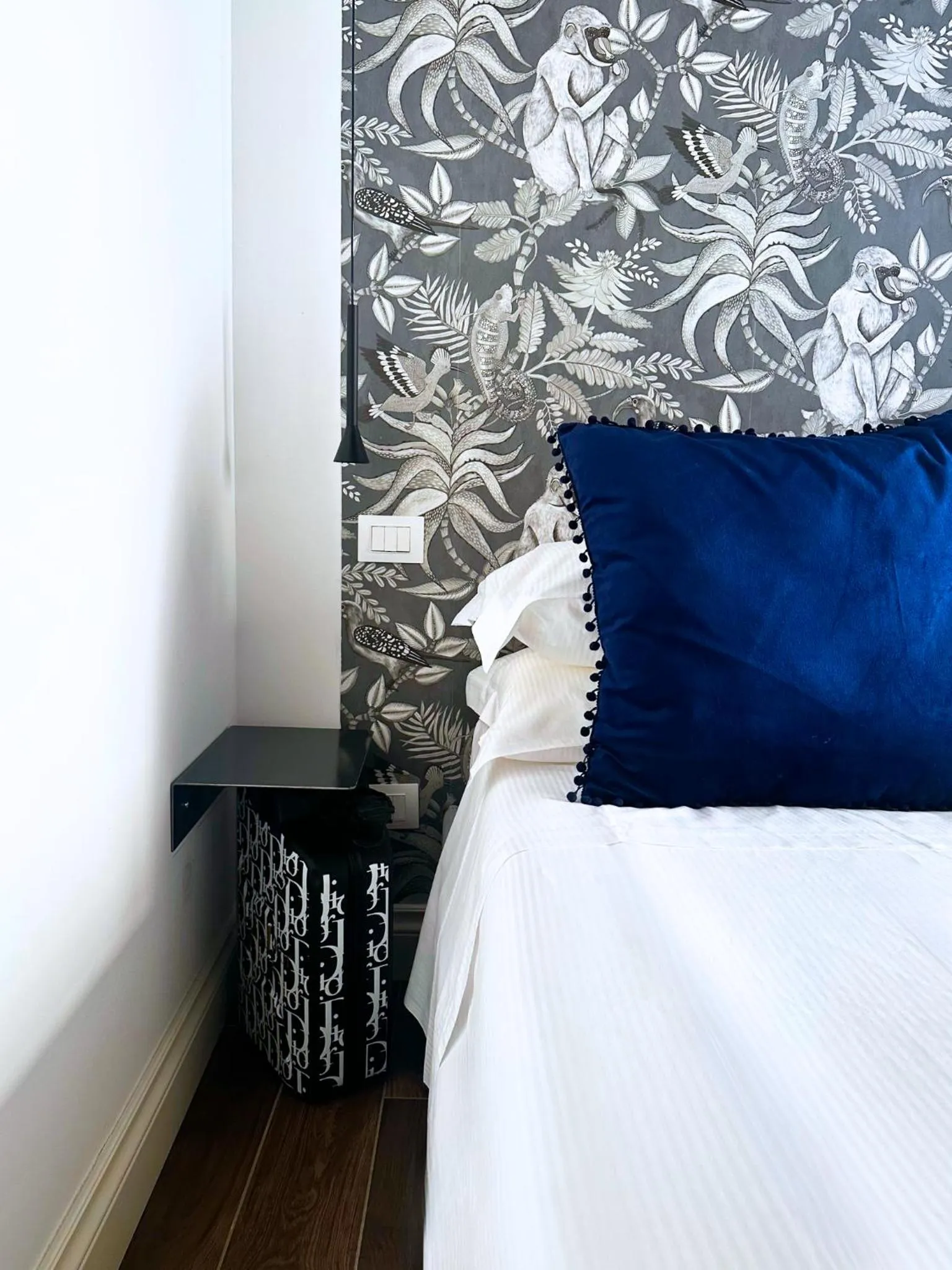 Bed in Ginevra Boutique Rooms - Palazzo Leosini - Residenze D'Epoca