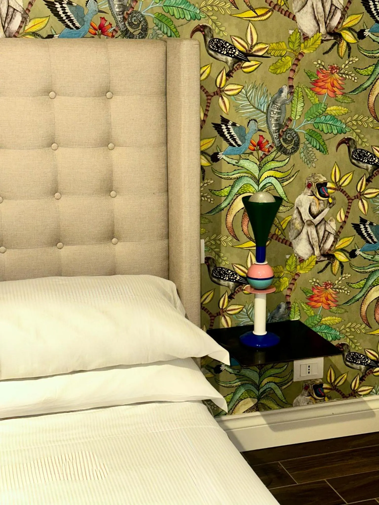 Bed in Ginevra Boutique Rooms - Palazzo Leosini - Residenze D'Epoca