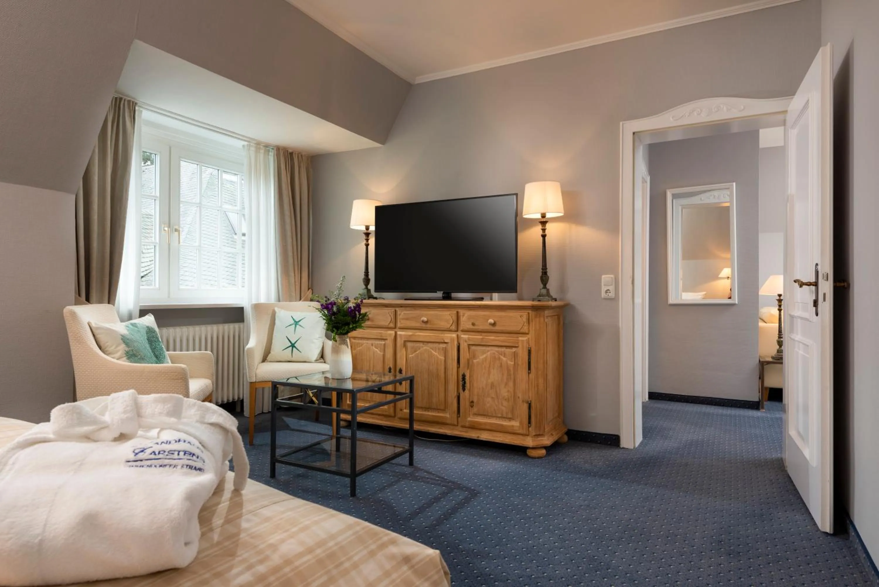 Bed in Landhaus Carstens