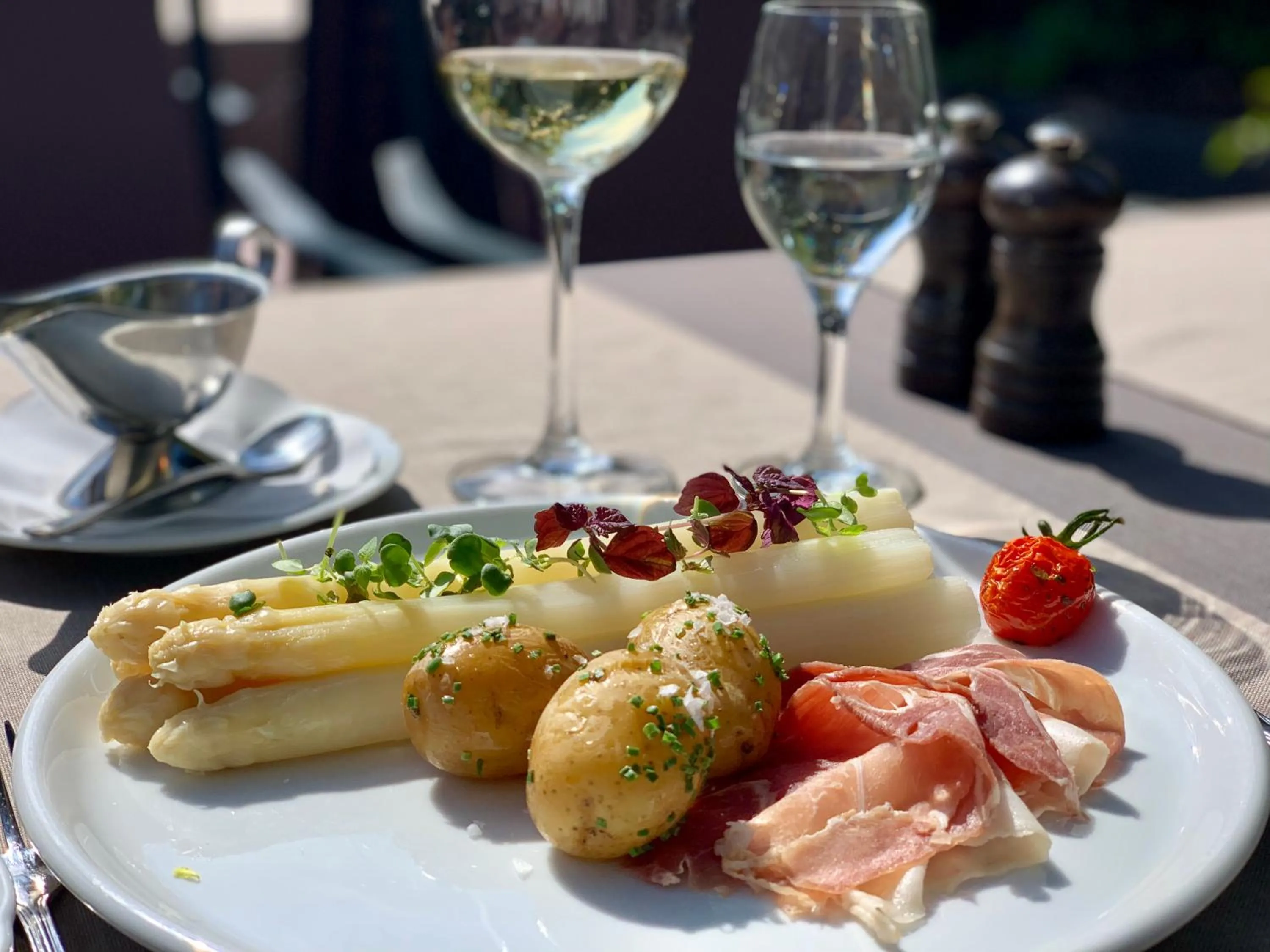 Food close-up in Landhaus Carstens