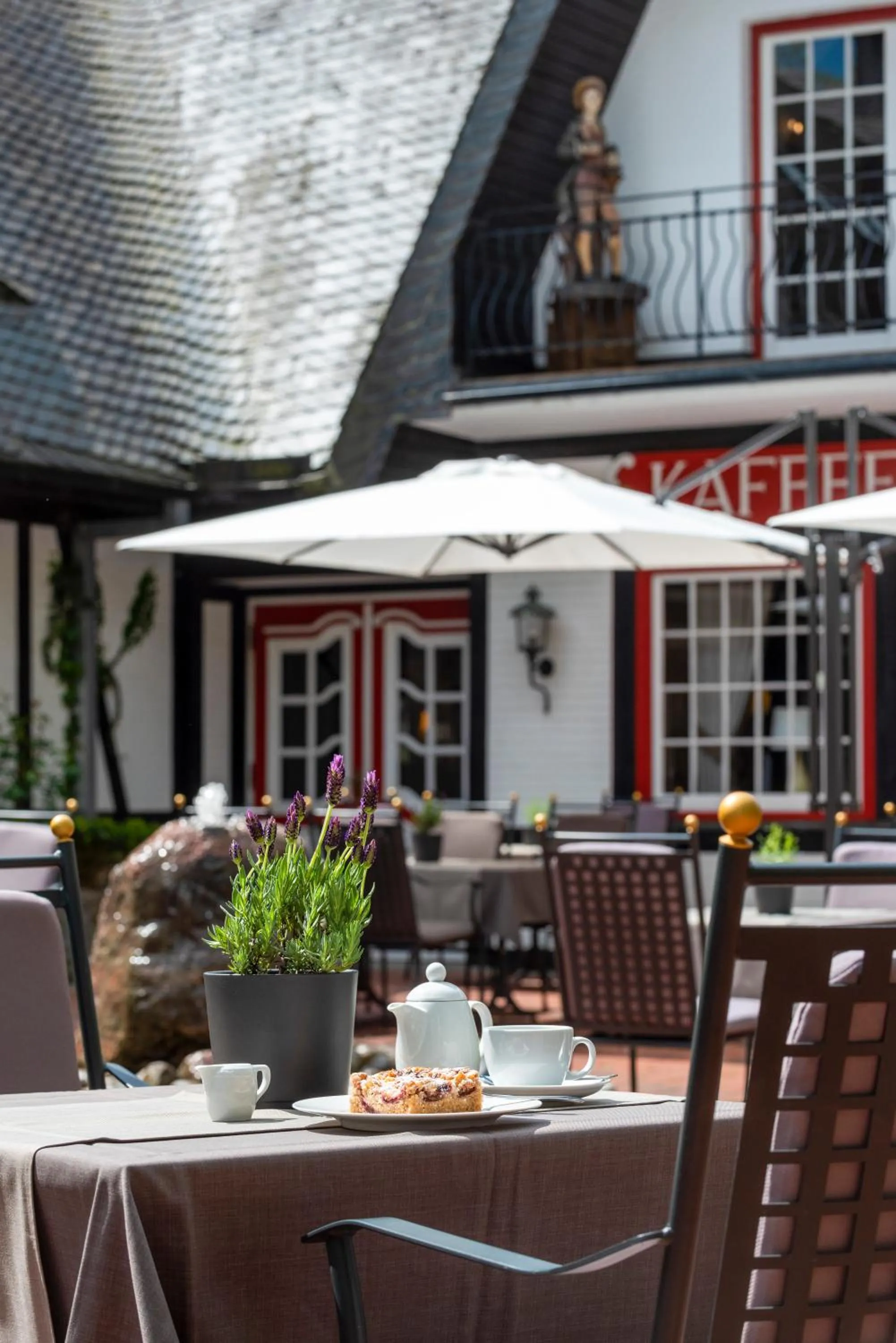 Garden in Landhaus Carstens