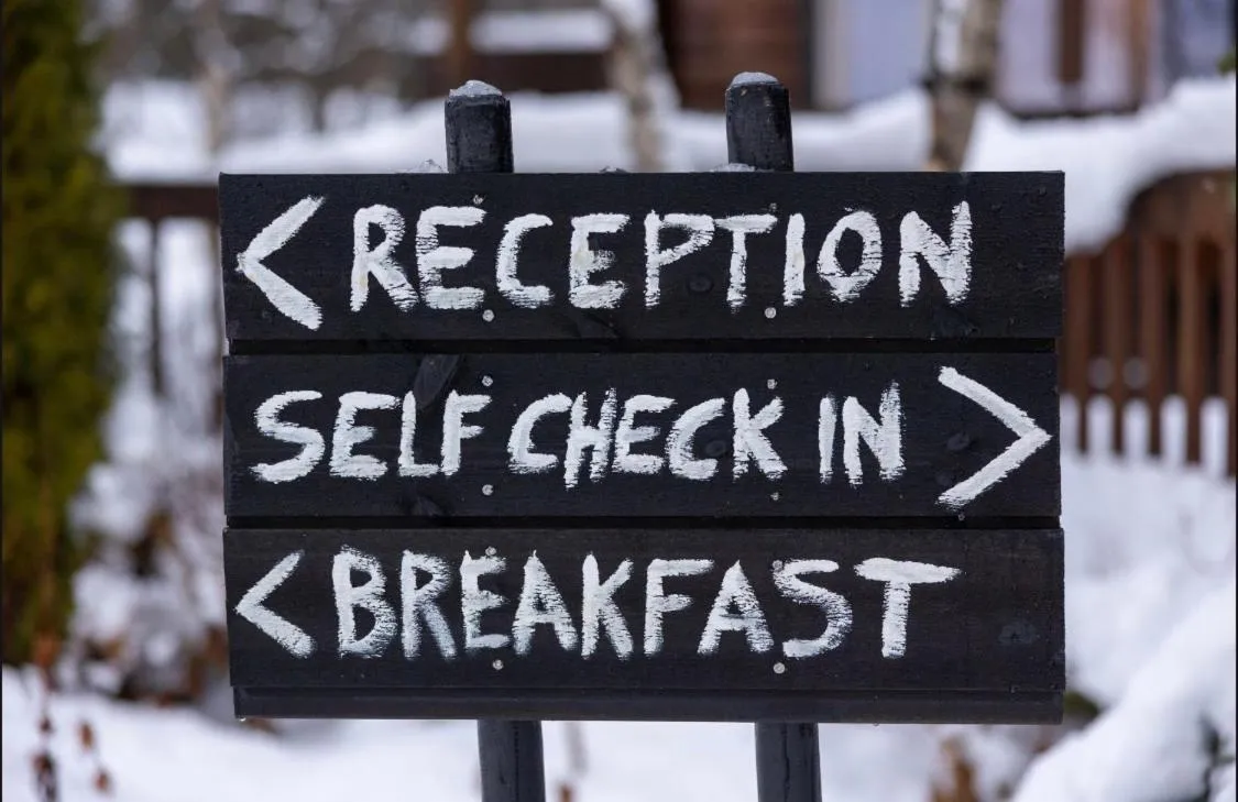 Property logo or sign in Blue Hotel Fagrilundur - On The Golden Circle