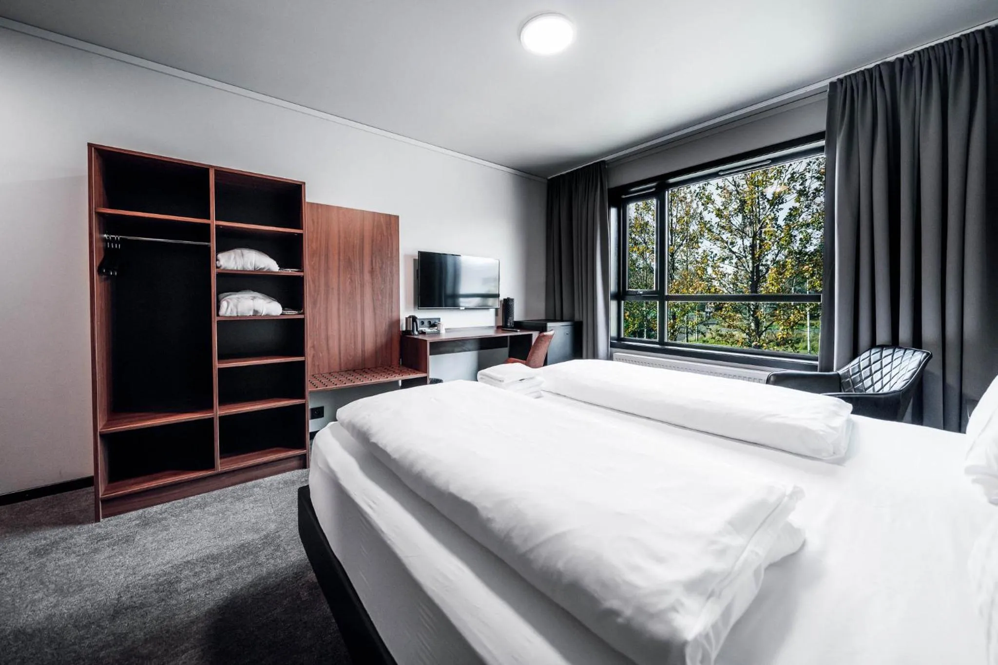 Photo of the whole room, Bed in Blue Hotel Fagrilundur - On The Golden Circle