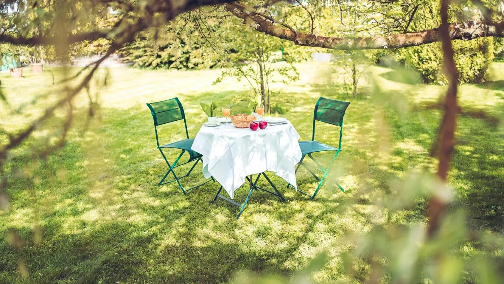 Garden in Hotel Villa Sanct Peter