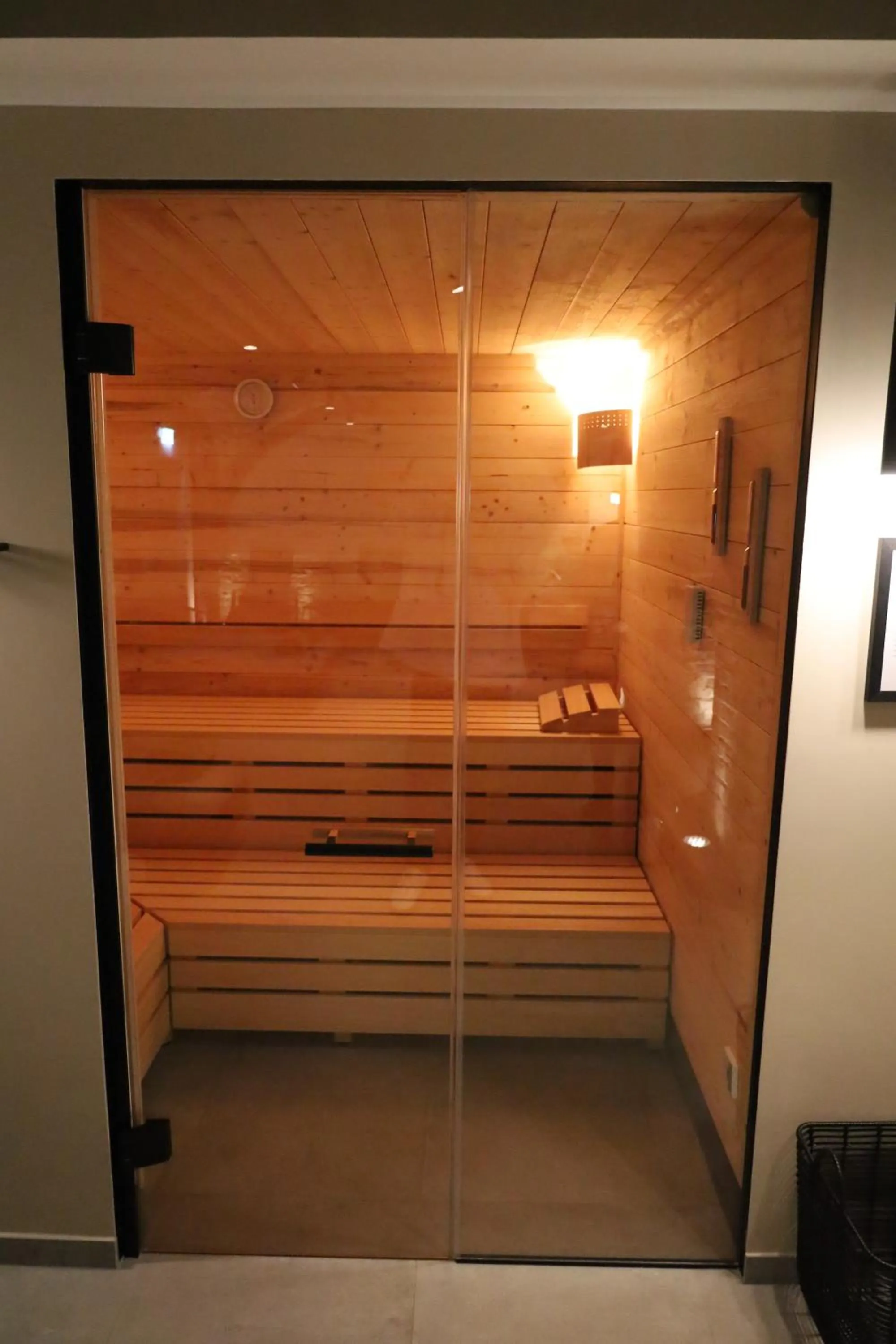 Sauna in Hotel Villa Sanct Peter