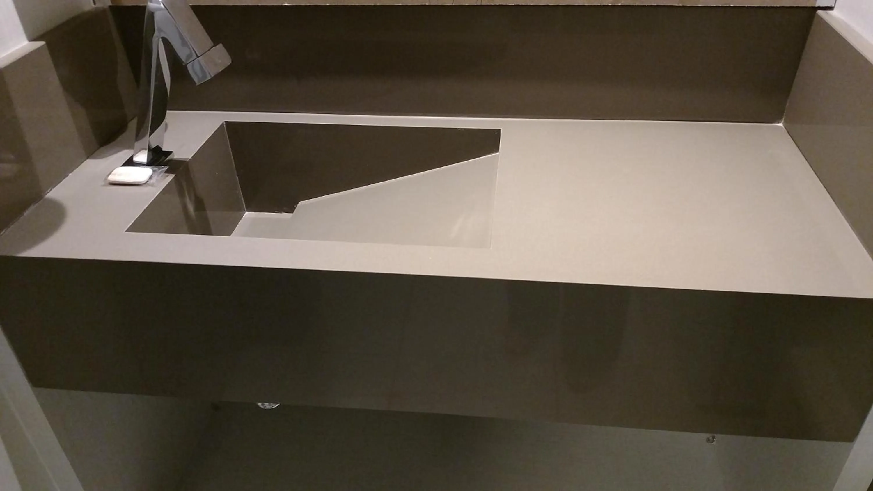 Bathroom in Hotel Palmas Executivo