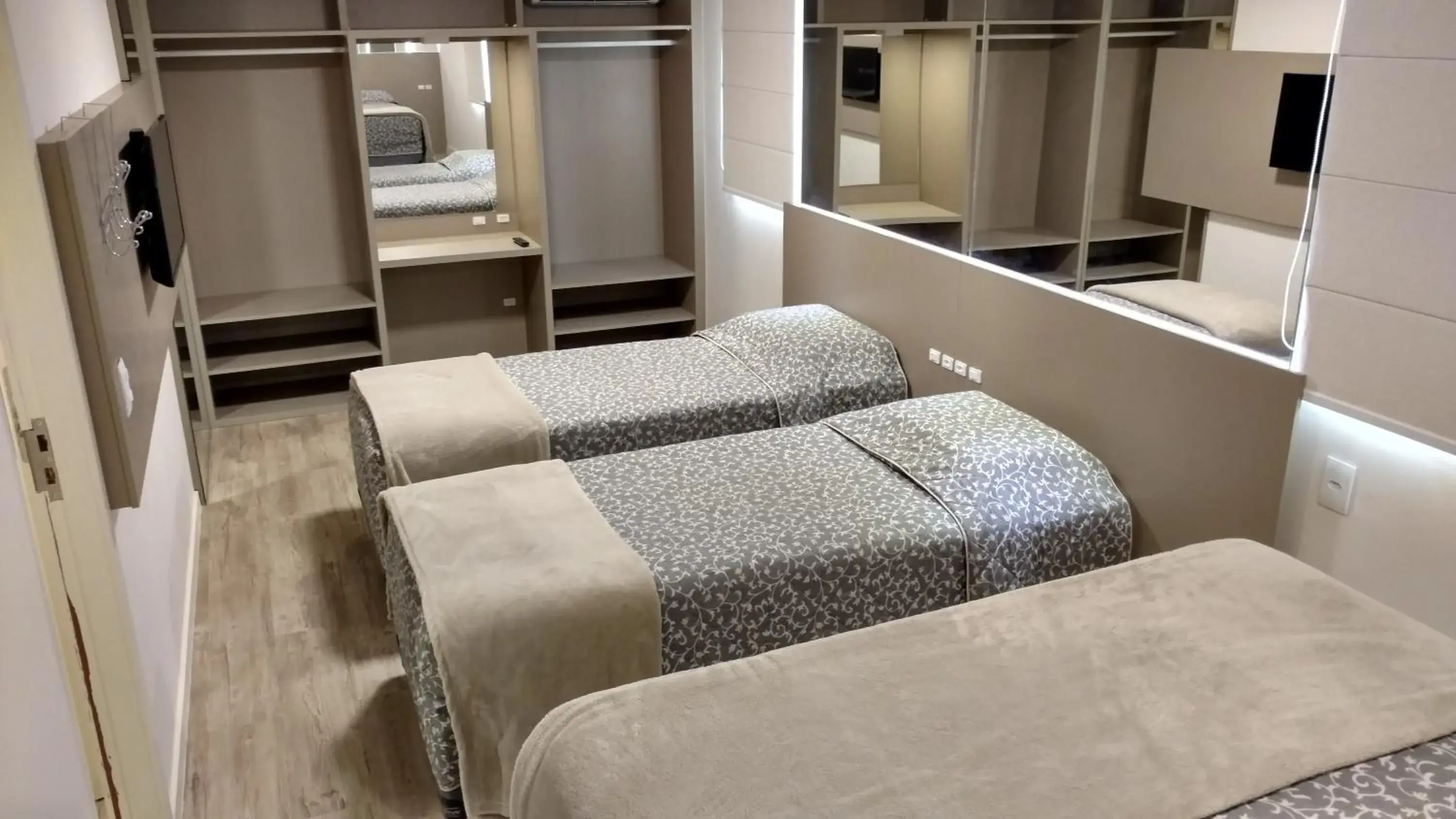 Bed in Hotel Palmas Executivo Bed in Hotel Palmas Executivo