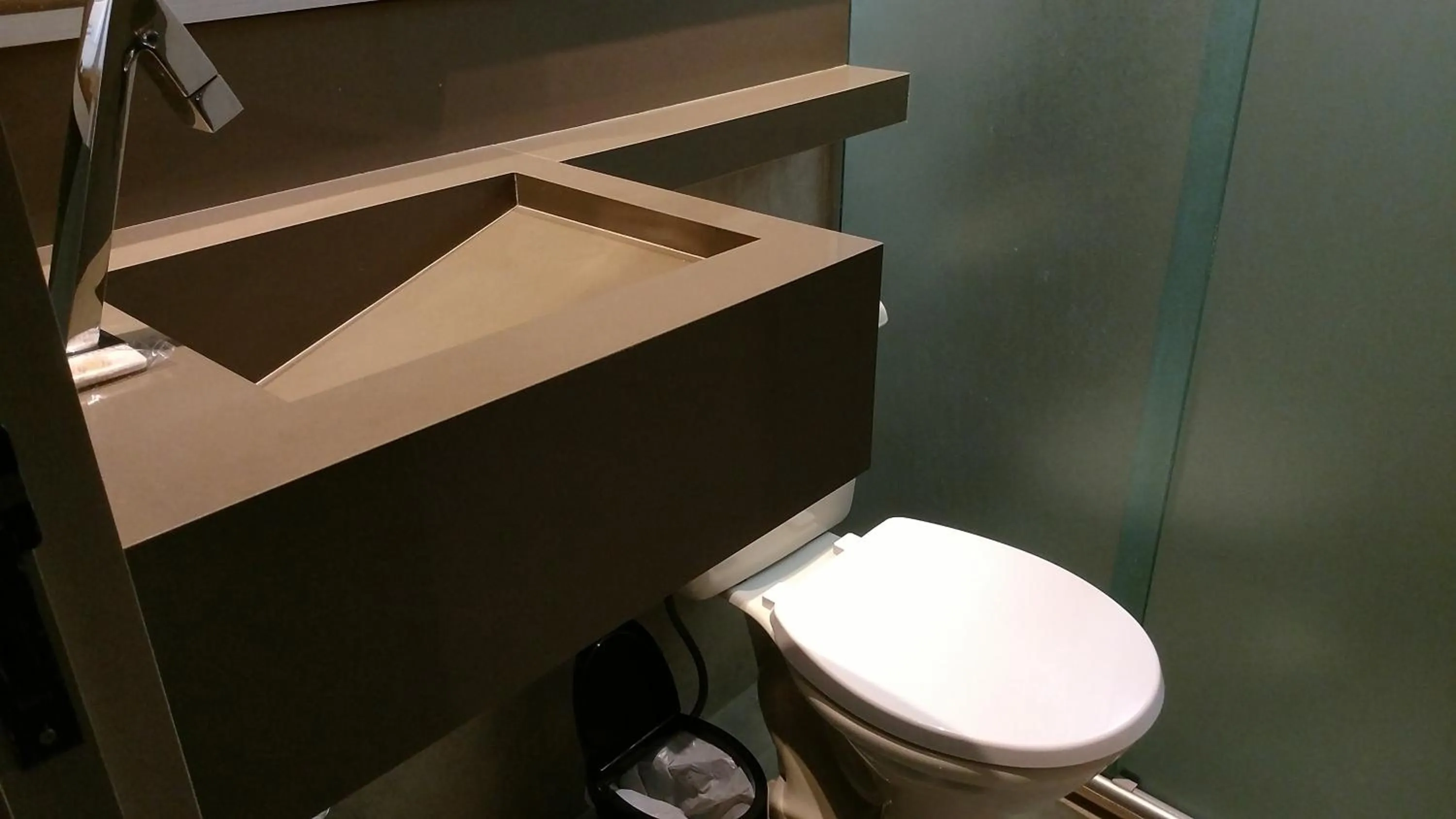 Bathroom in Hotel Palmas Executivo