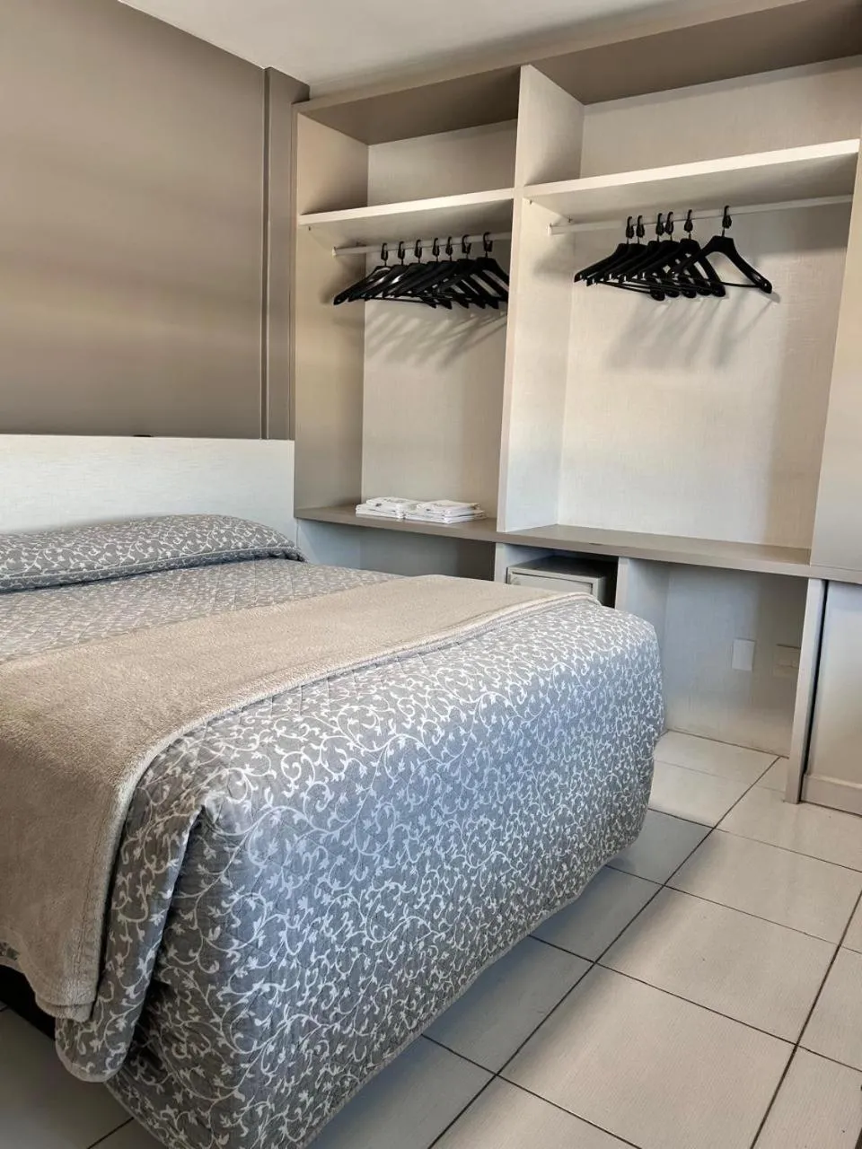 Bed in Hotel Palmas Executivo