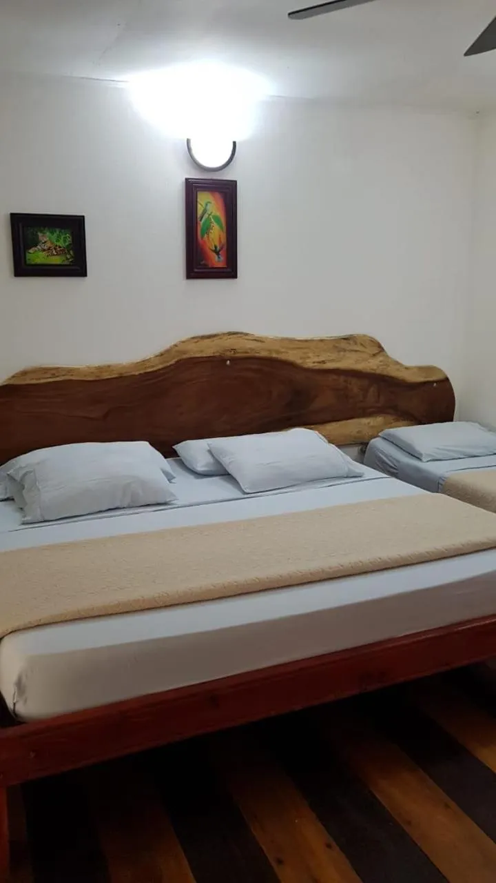 Bed in Hotel Bugabutik