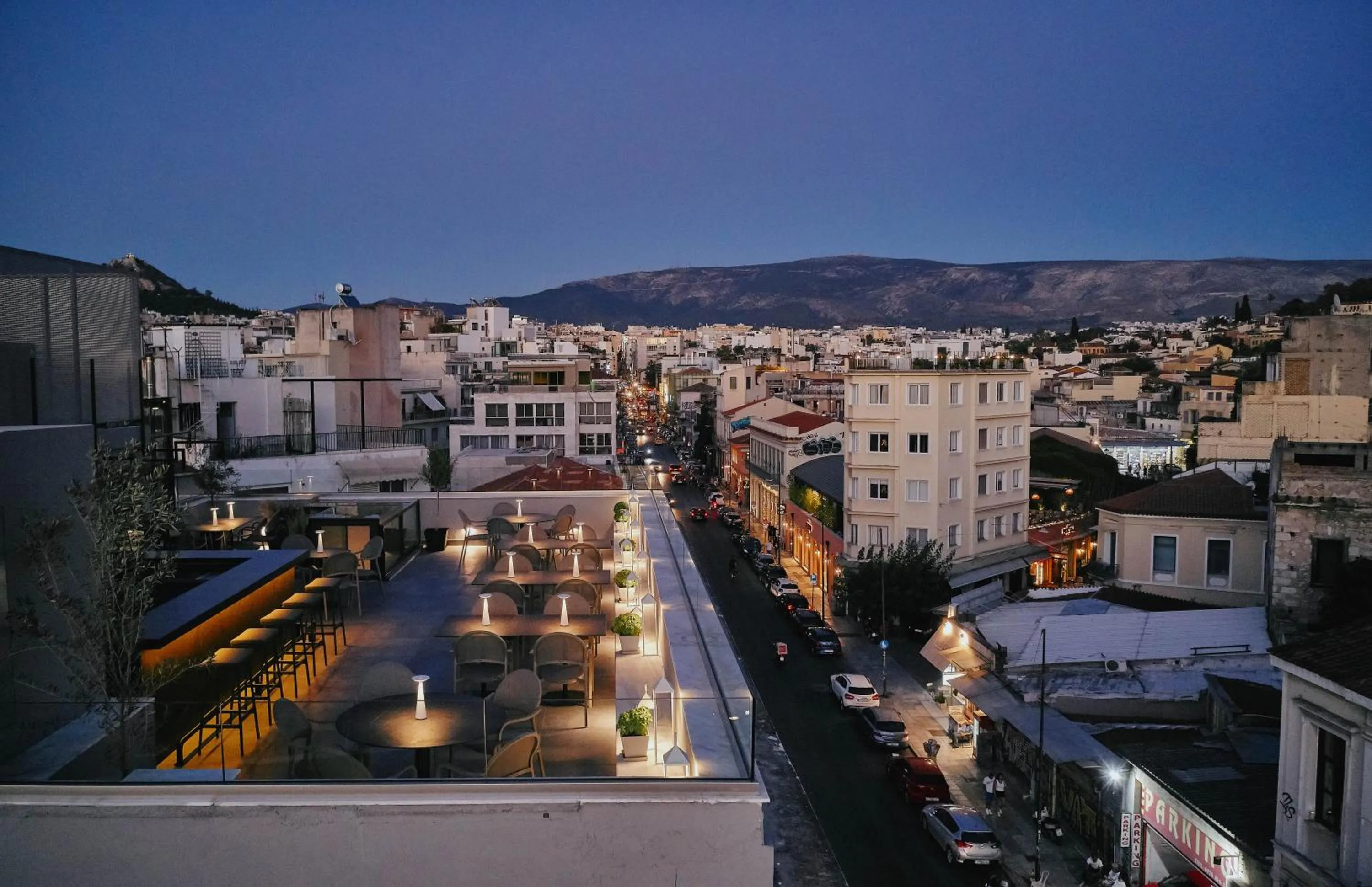 Restaurant/places to eat in MiraMe Athens Boutique Hotel