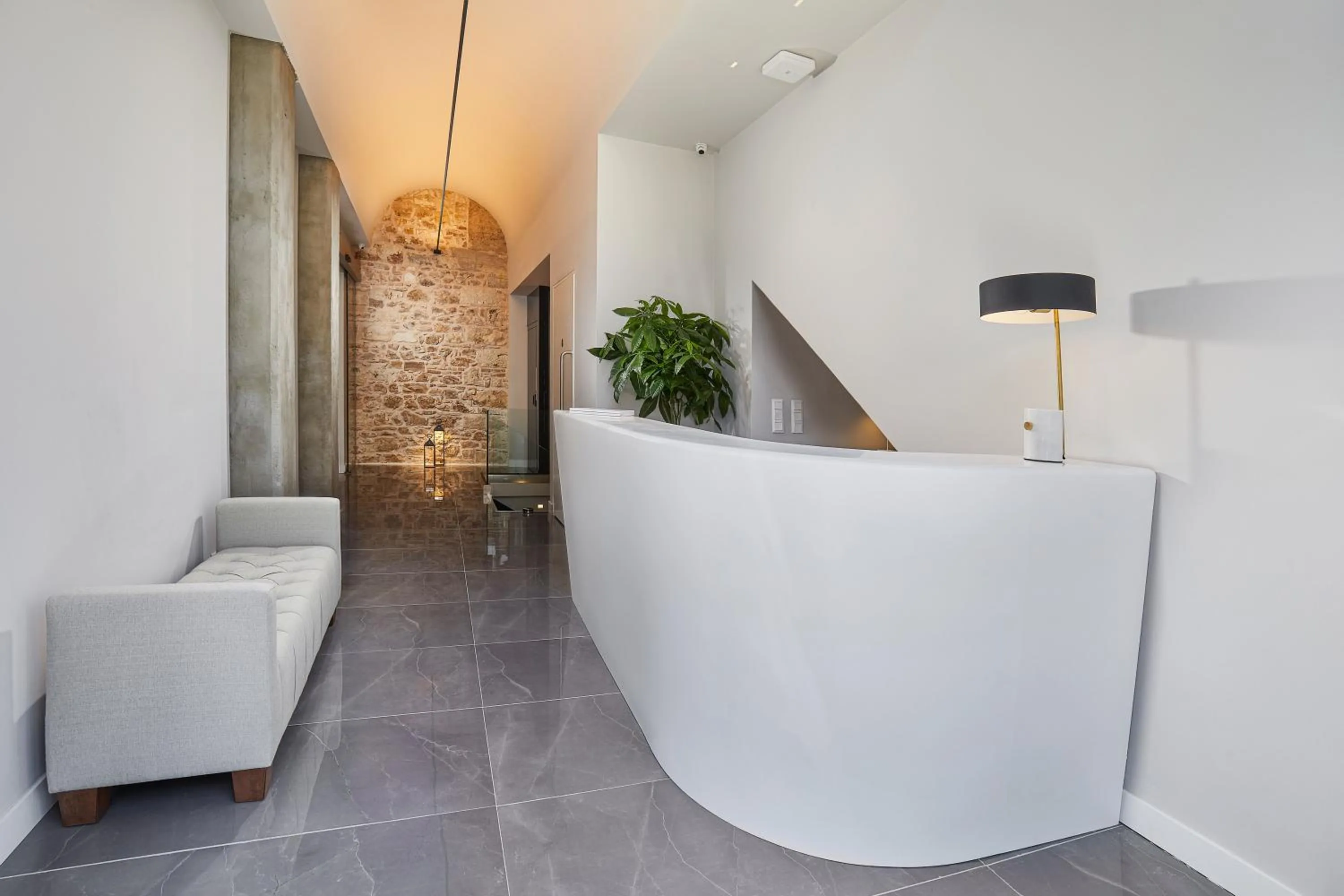 Lobby or reception in MiraMe Athens Boutique Hotel