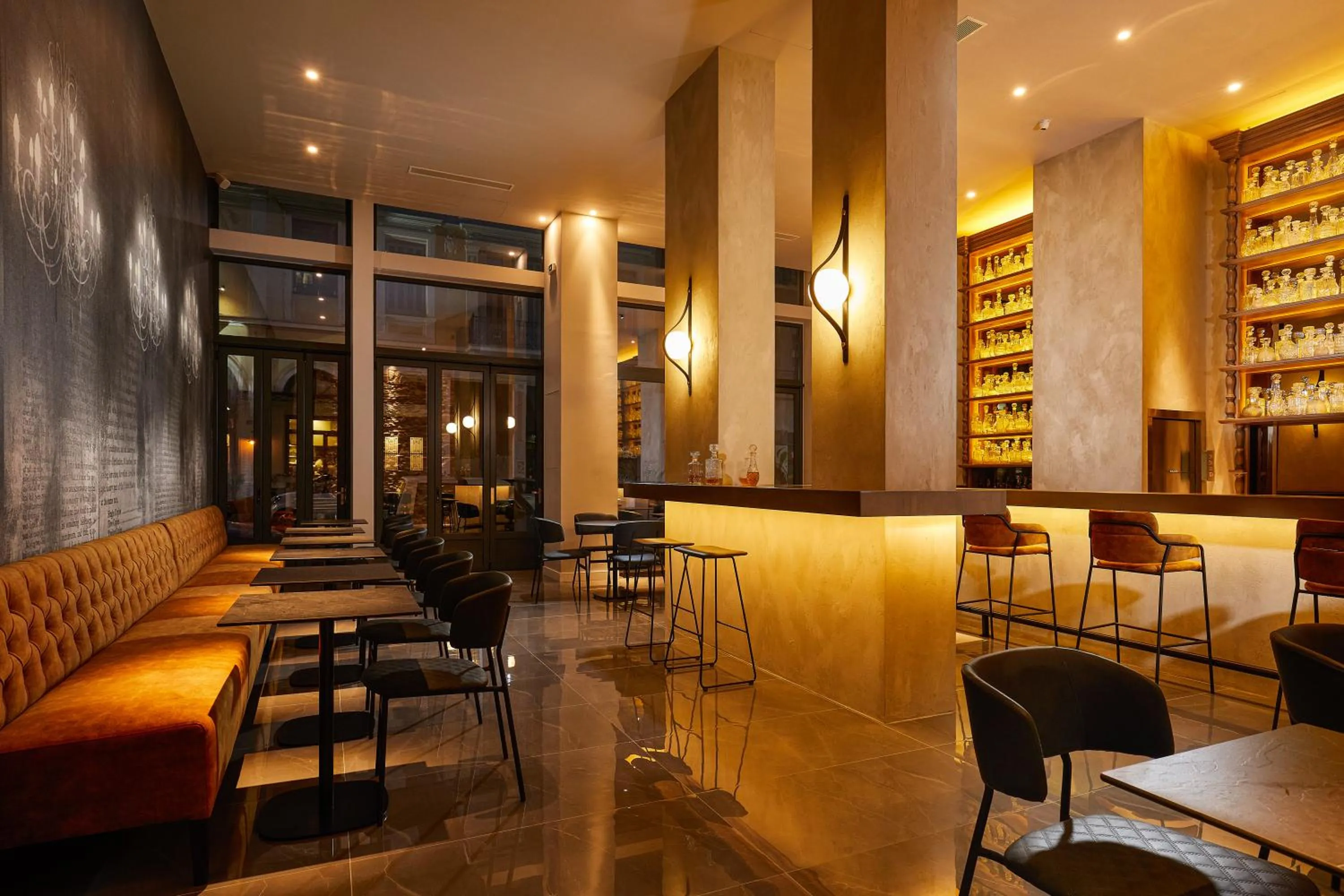 Lobby or reception in MiraMe Athens Boutique Hotel