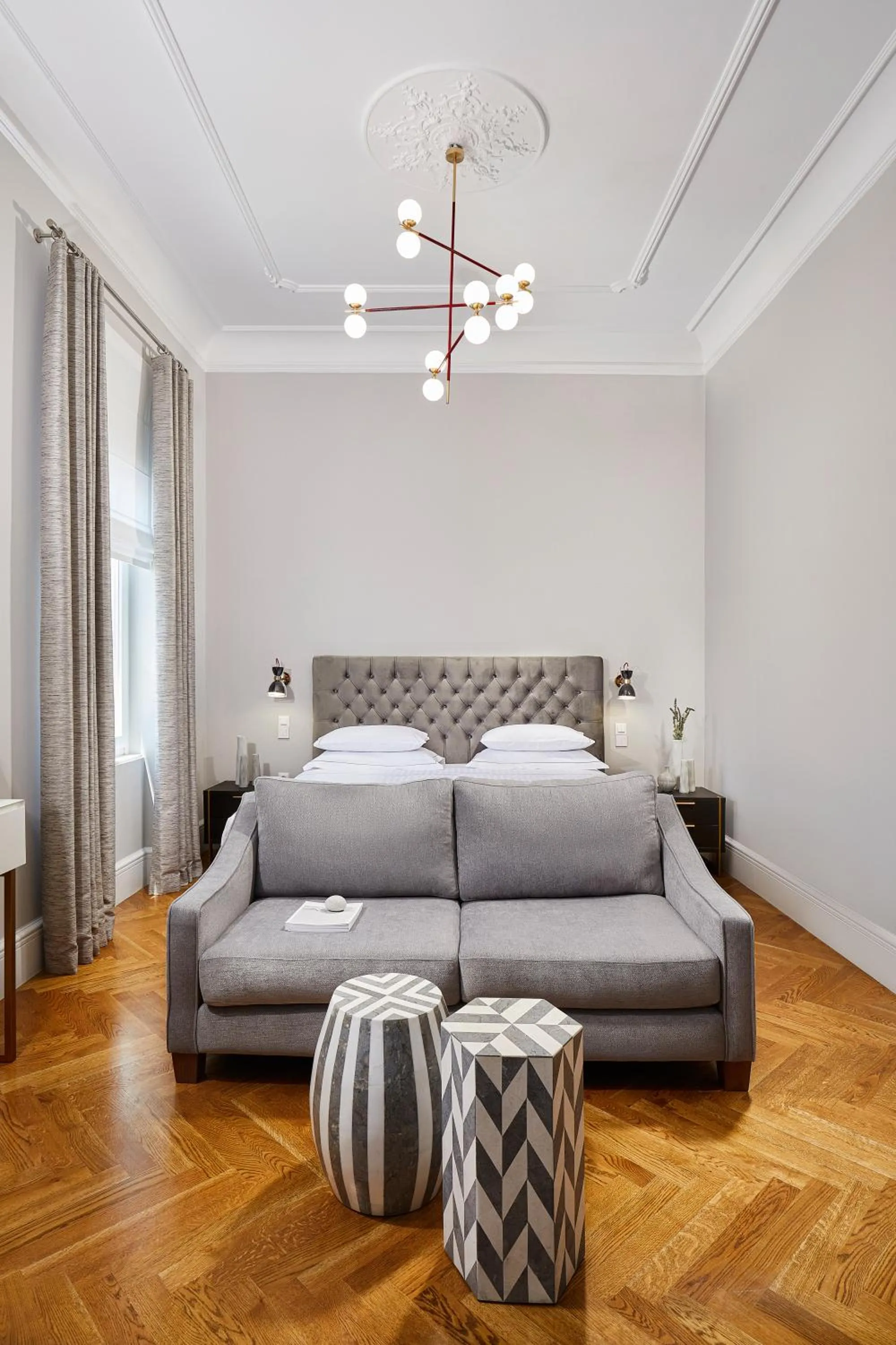 Living room in MiraMe Athens Boutique Hotel