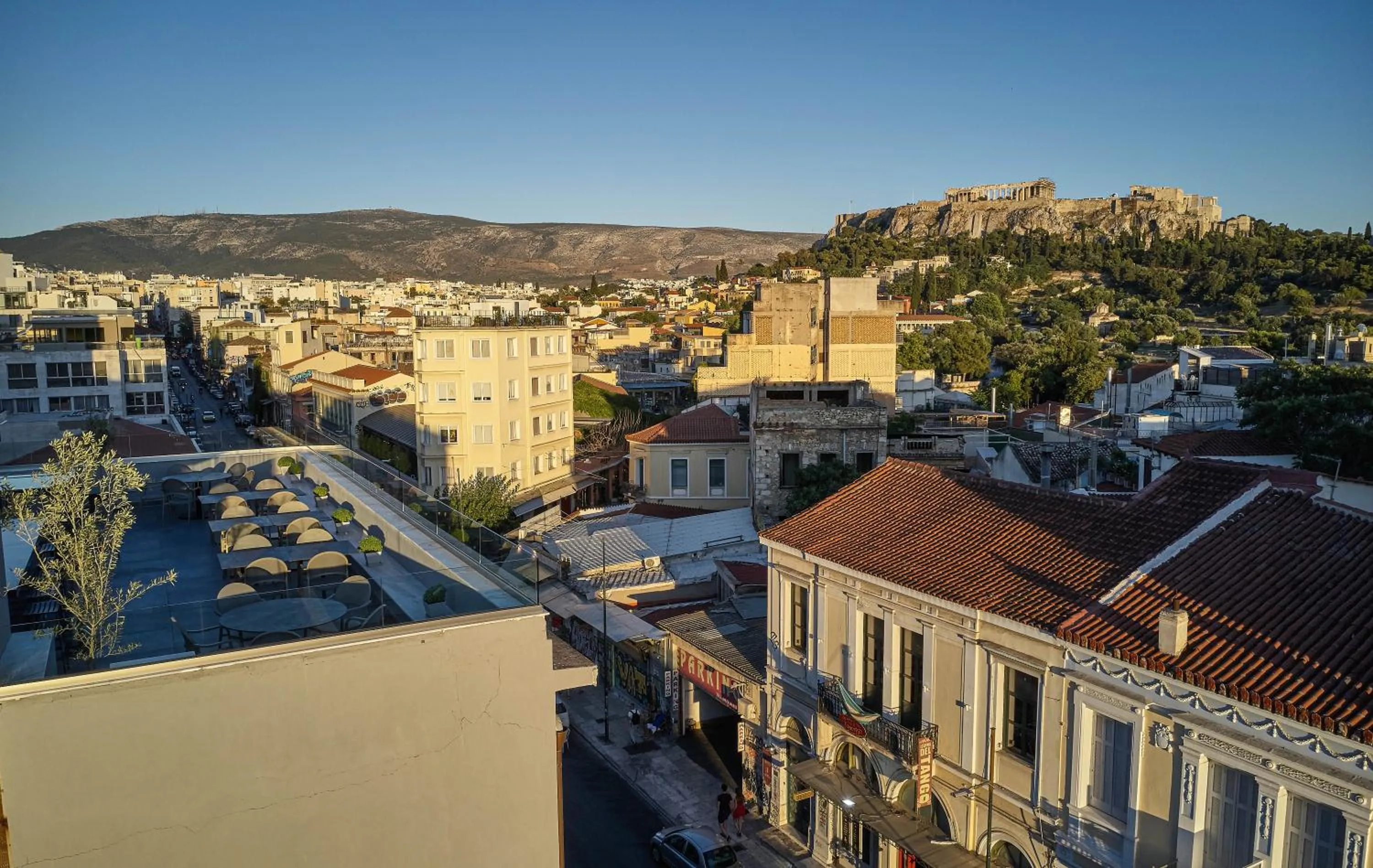 Restaurant/places to eat in MiraMe Athens Boutique Hotel