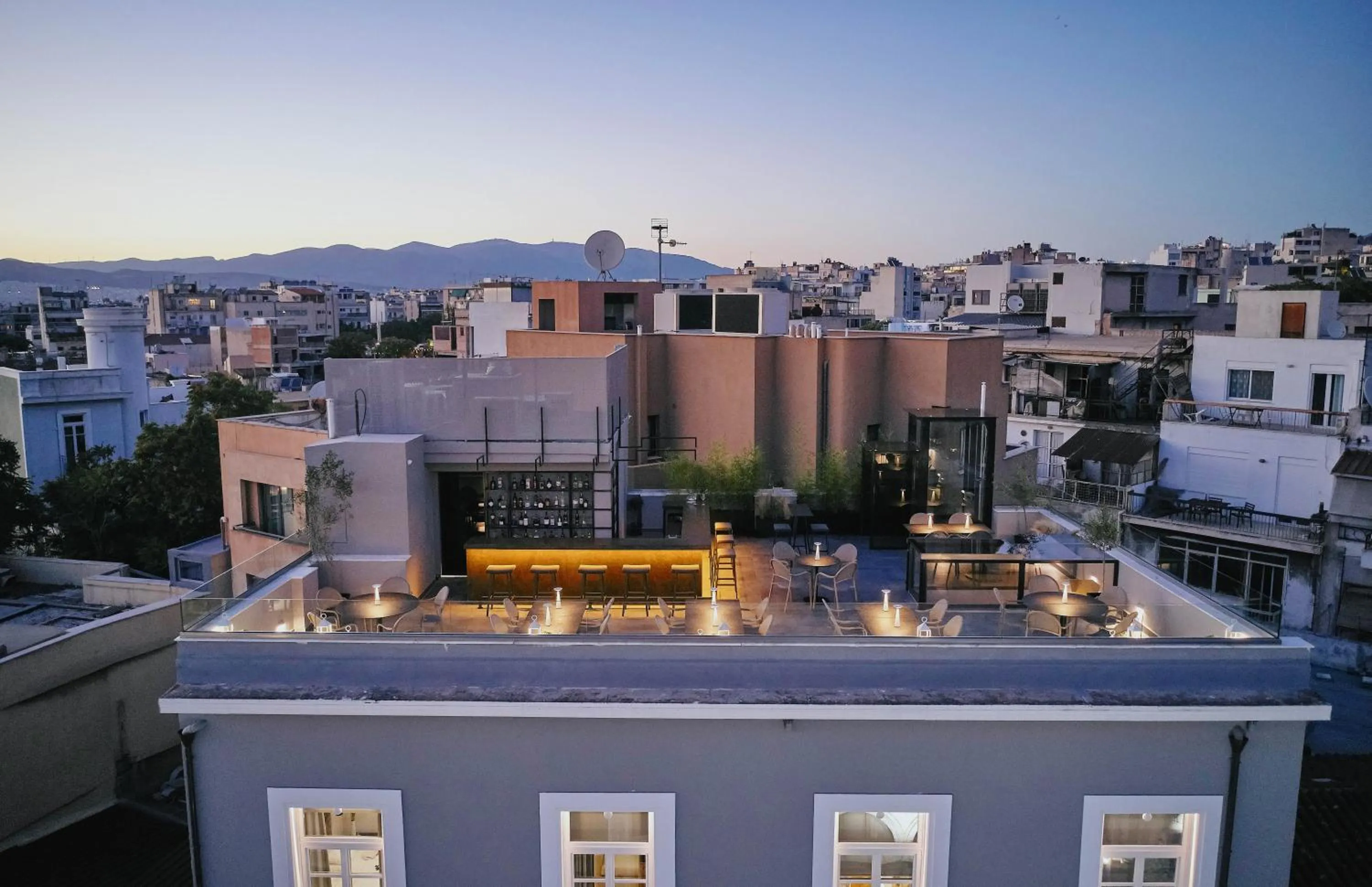 Restaurant/places to eat in MiraMe Athens Boutique Hotel