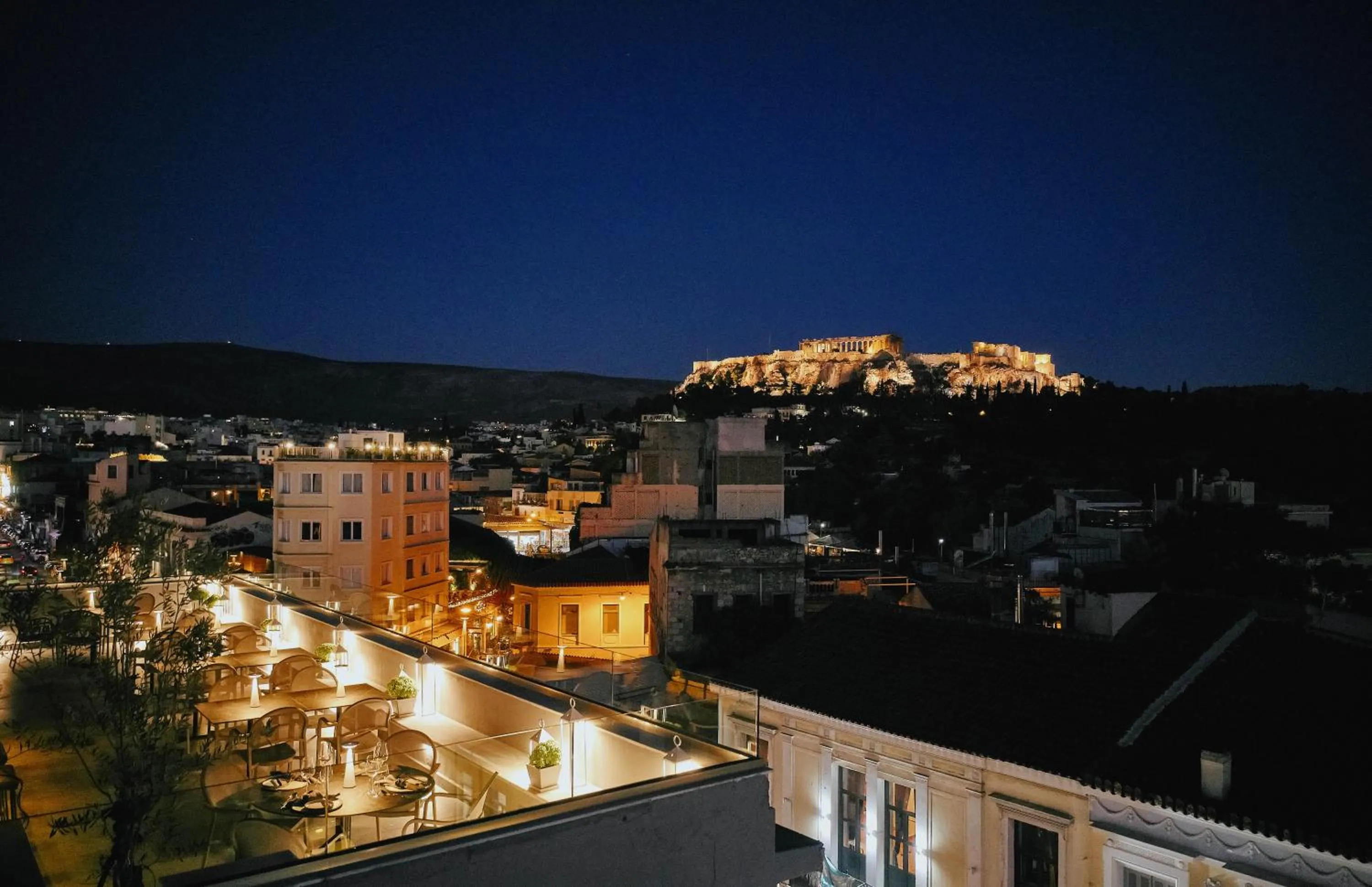Restaurant/places to eat in MiraMe Athens Boutique Hotel