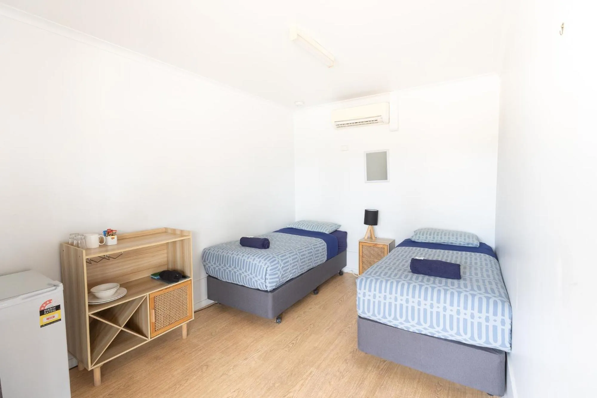 Bed in Ningaloo Caravan and Holiday Resort