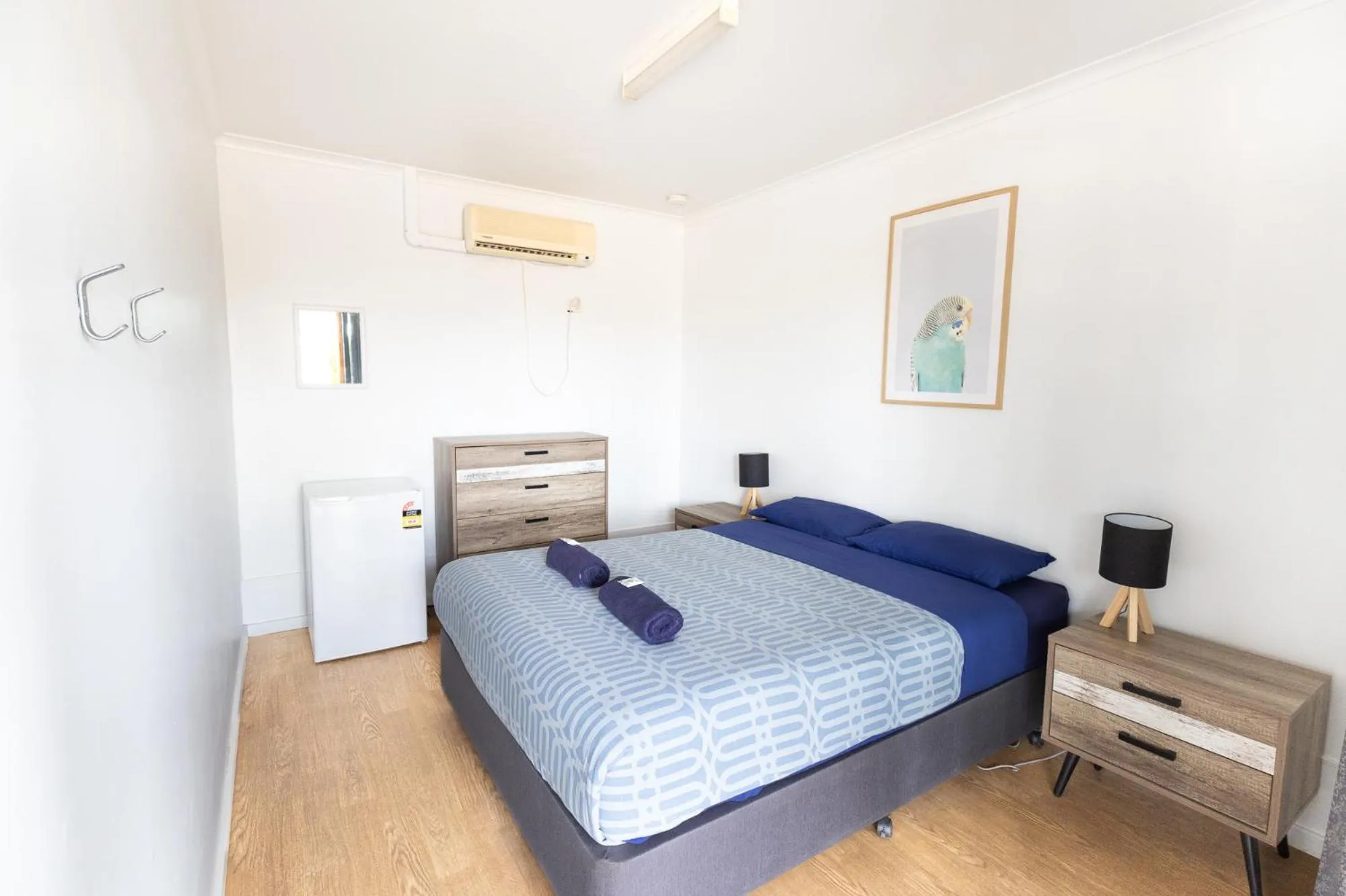 Bed in Ningaloo Caravan and Holiday Resort