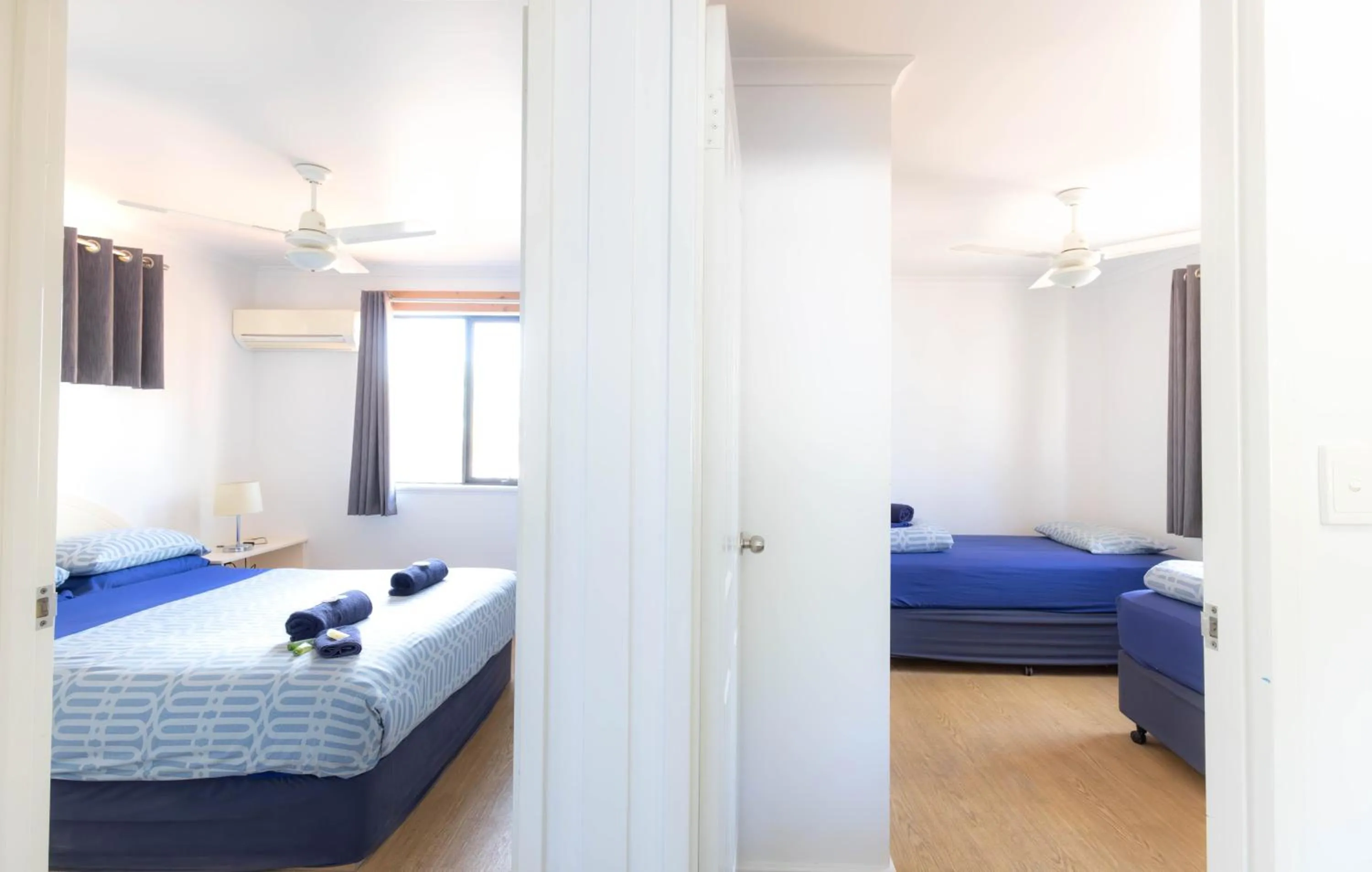 Bed in Ningaloo Caravan and Holiday Resort