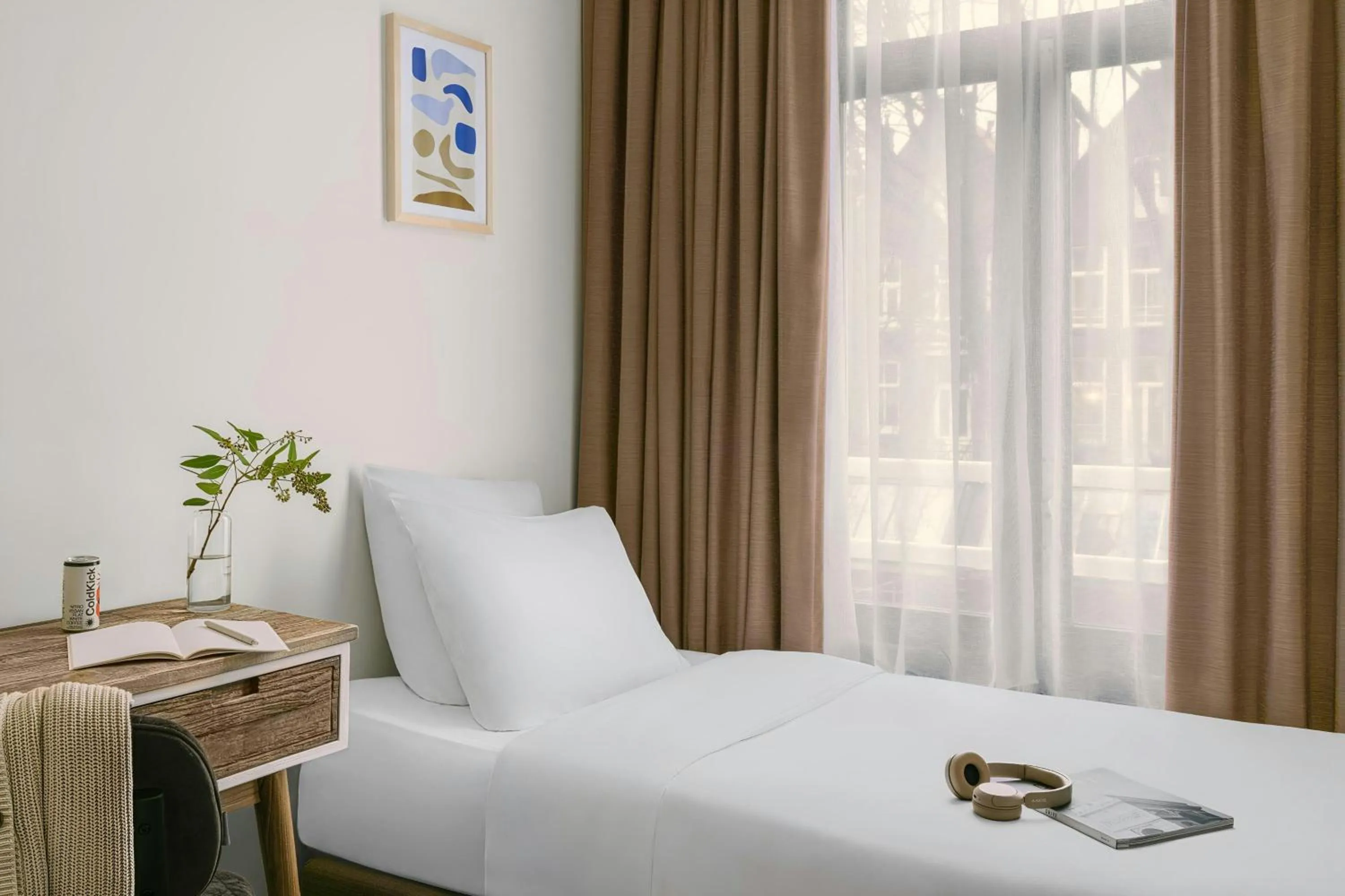 Bedroom, Bed in Park House Hotel Museum Quarter, Sonder by Marriott Bonvoy