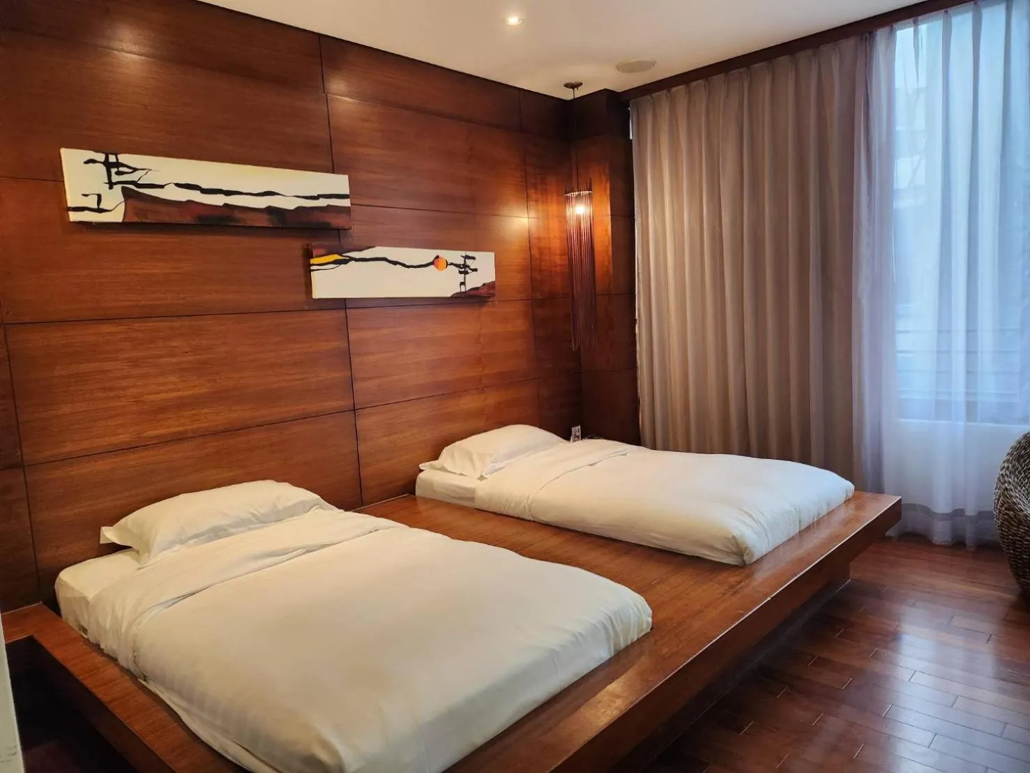 Bed in Einhan Resort