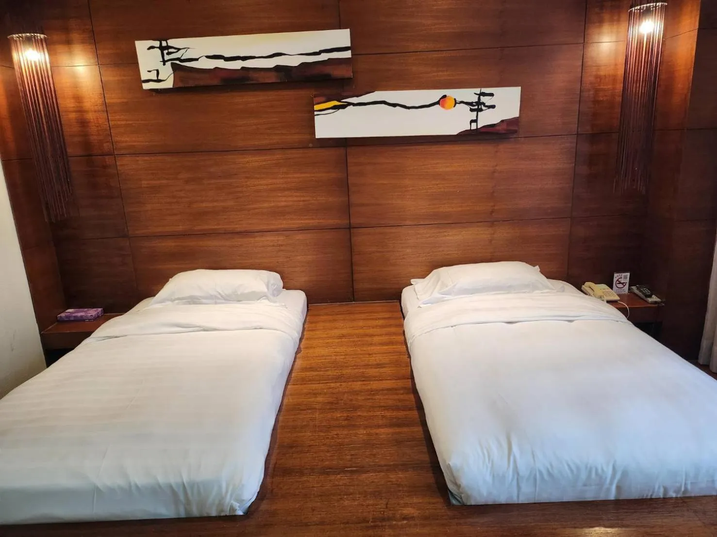 Bed in Einhan Resort
