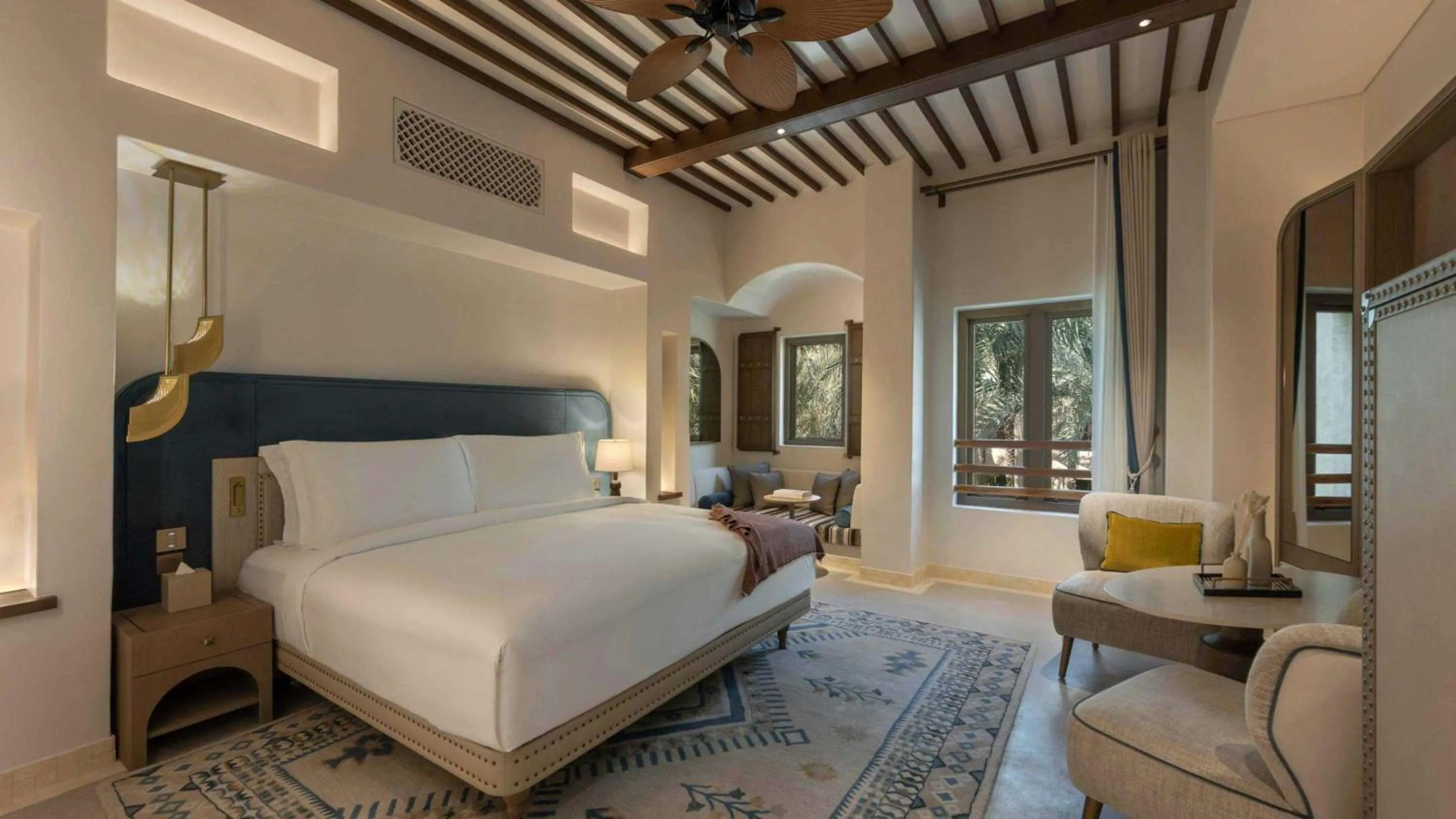 Bedroom, Bed in Bab Al Shams, A Rare Finds Desert Resort, Dubai